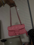 Pink coach bag