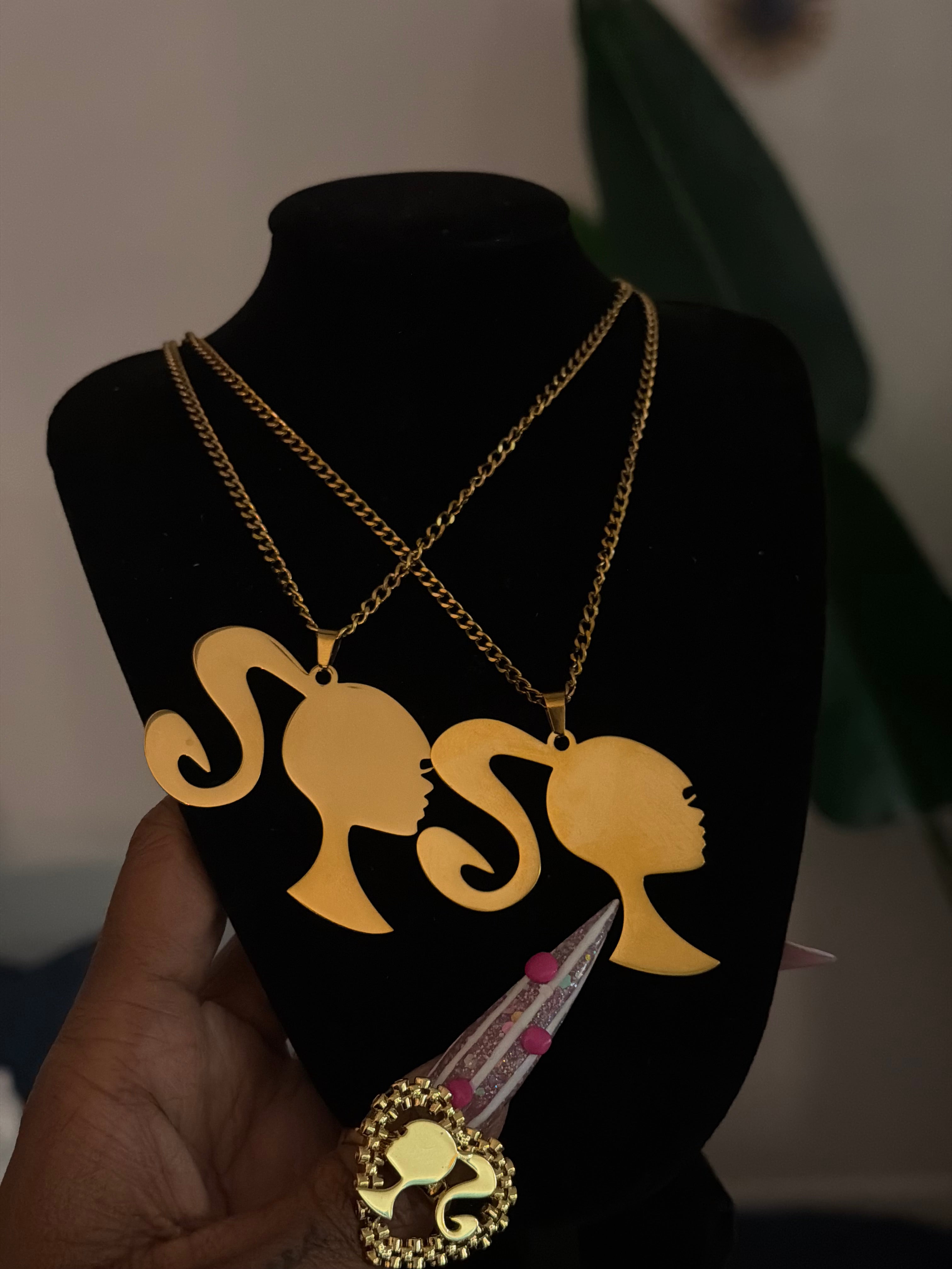 Barbie necklace