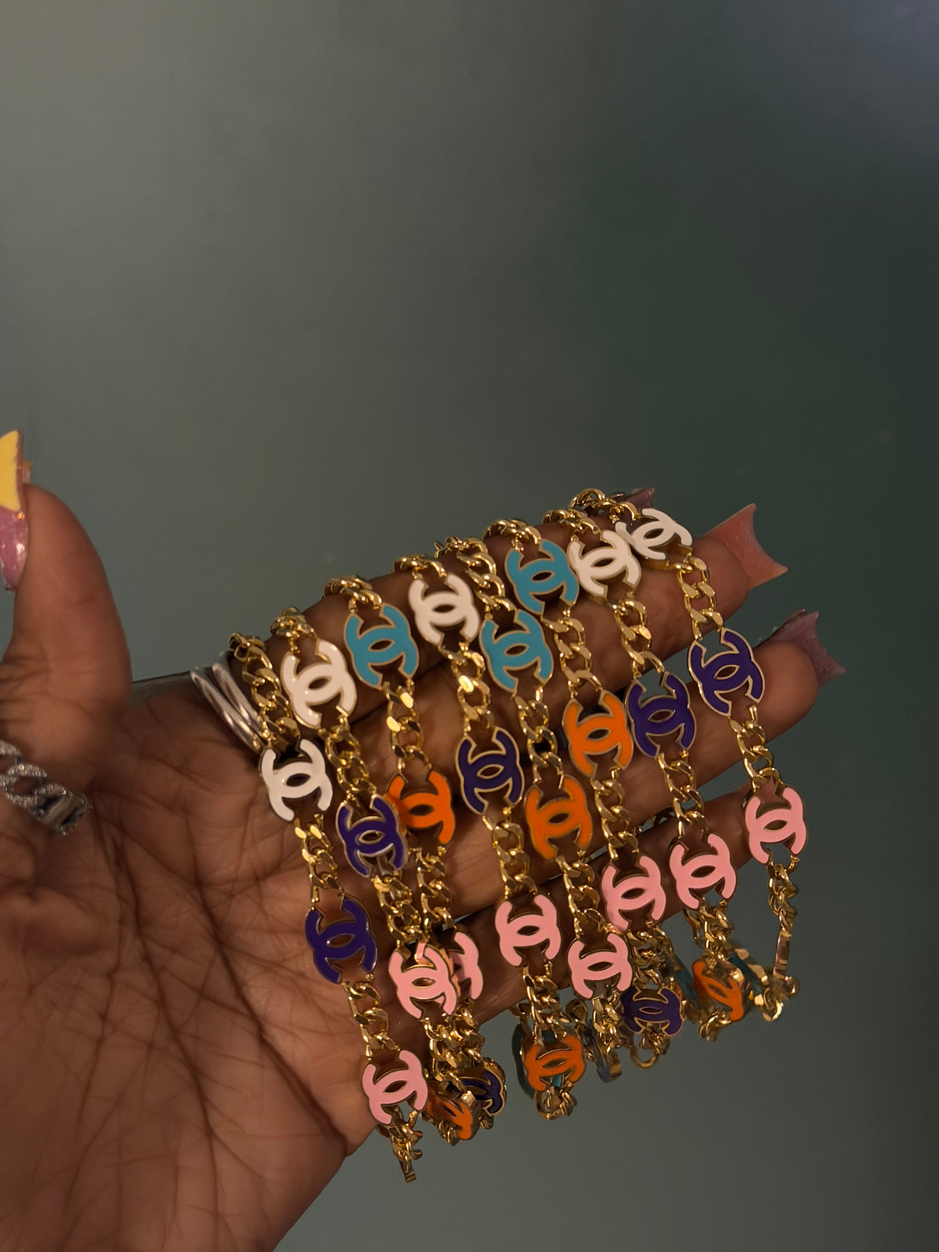Cc Multi color bracelet