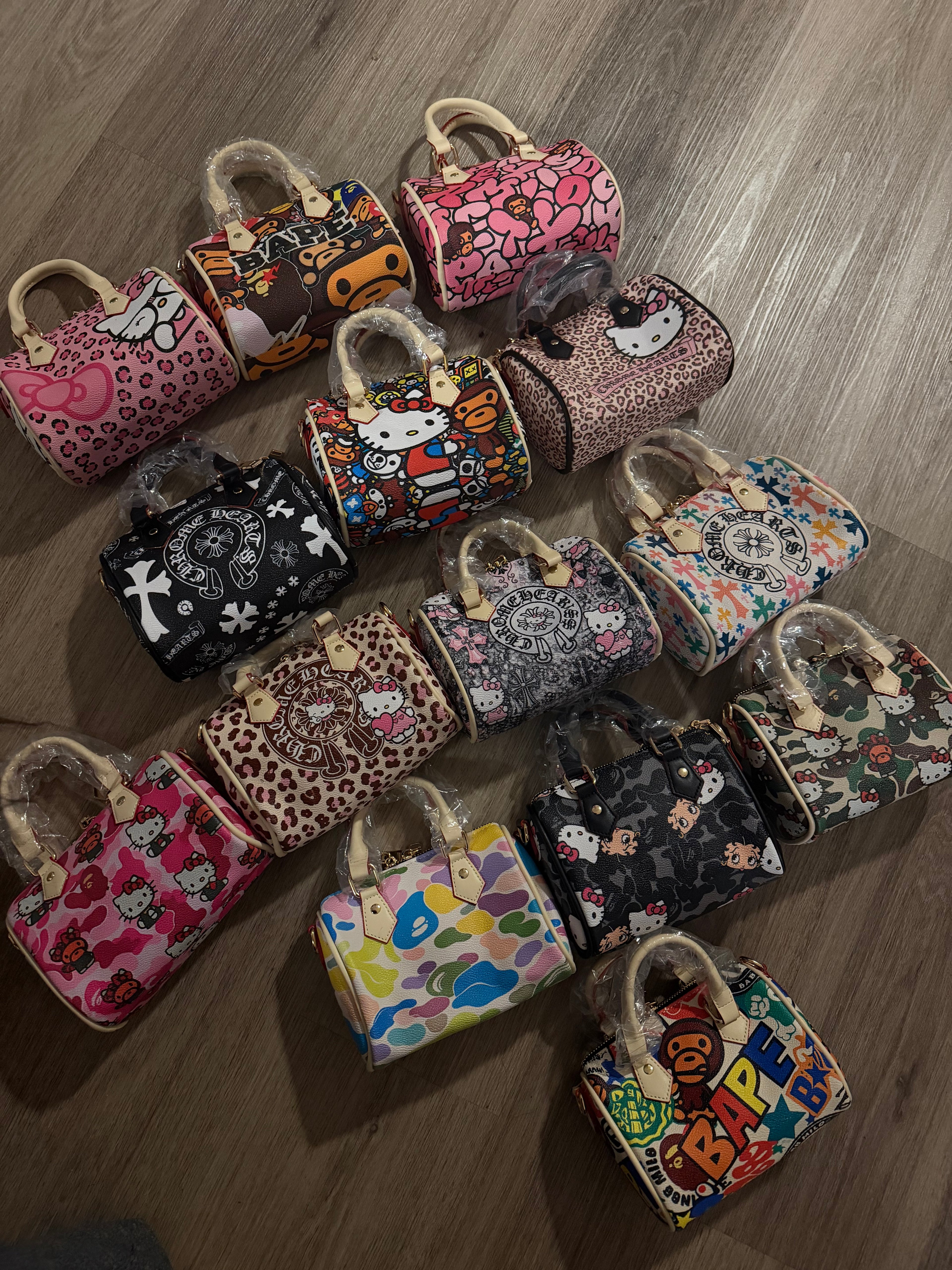 nano small pillow bags ( strap included)