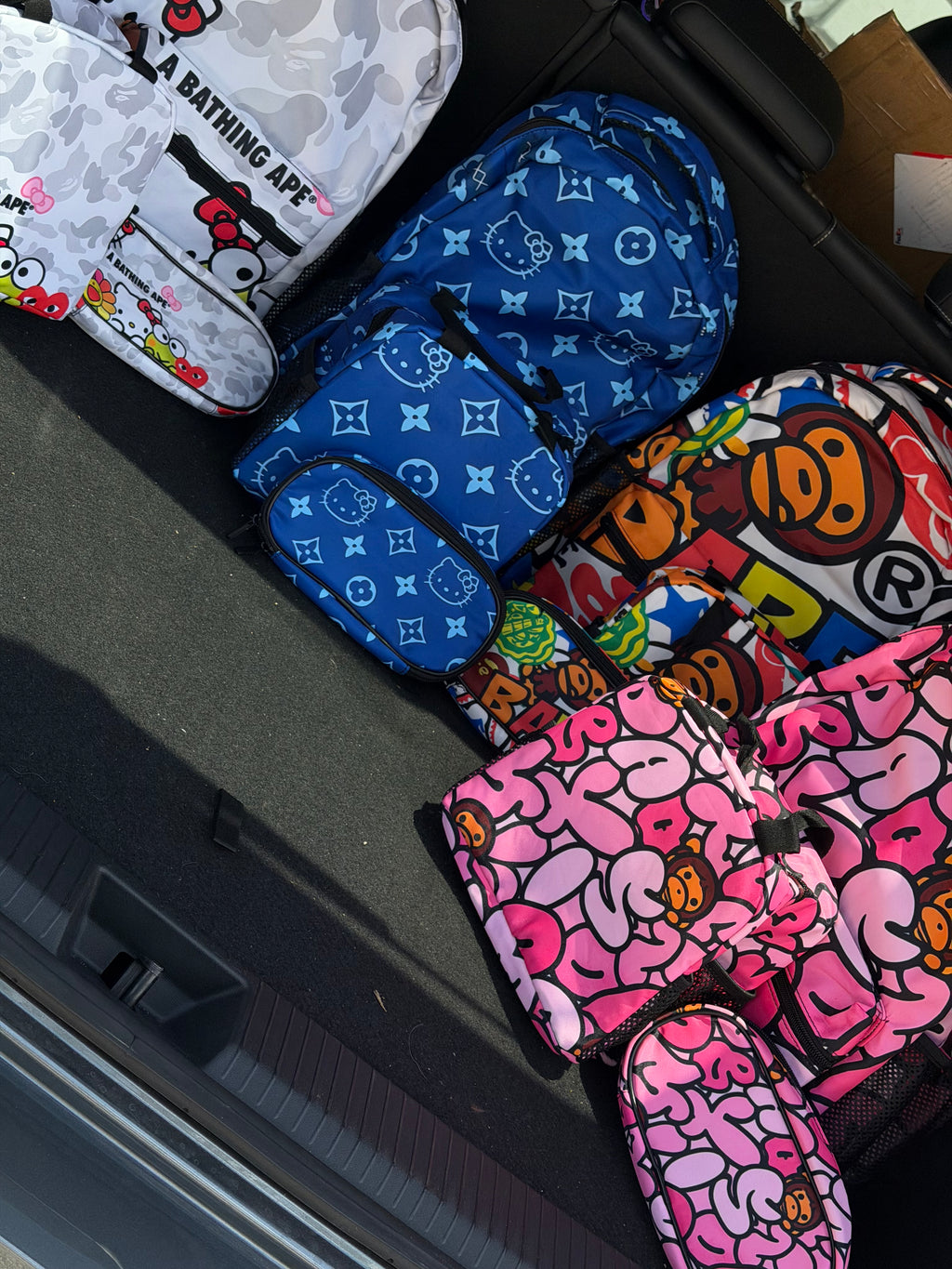 3 piece bookbag set  ( read description)