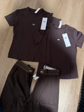 Alo brown set ( long pants)