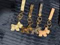 Lv dog keychain