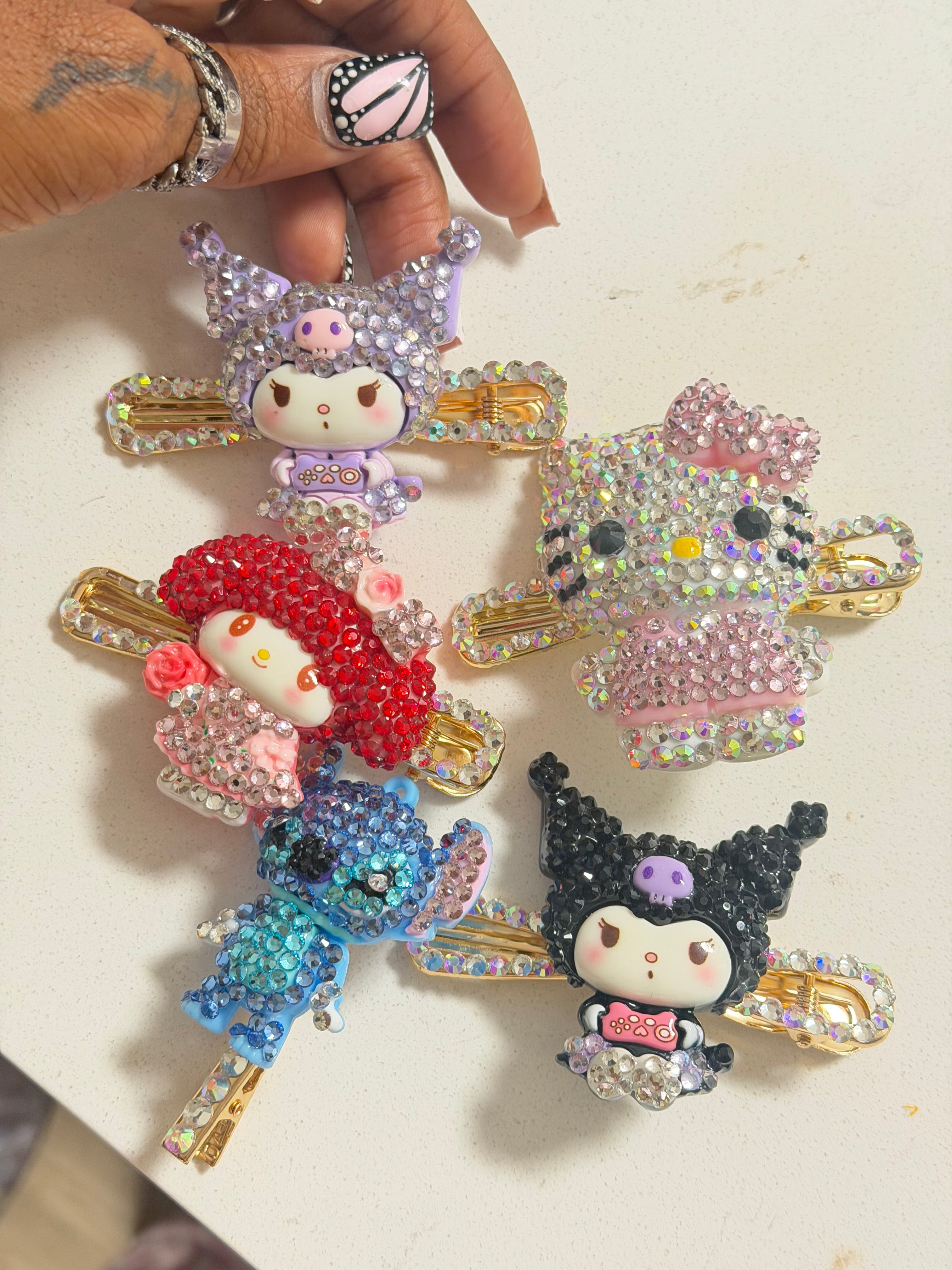 Bling Hair Clips