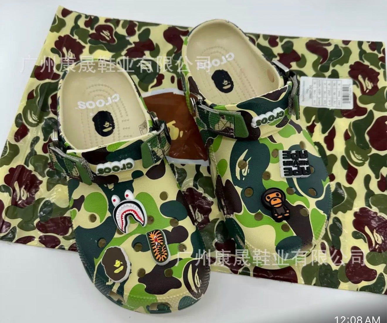 Bape crocs ( pre order