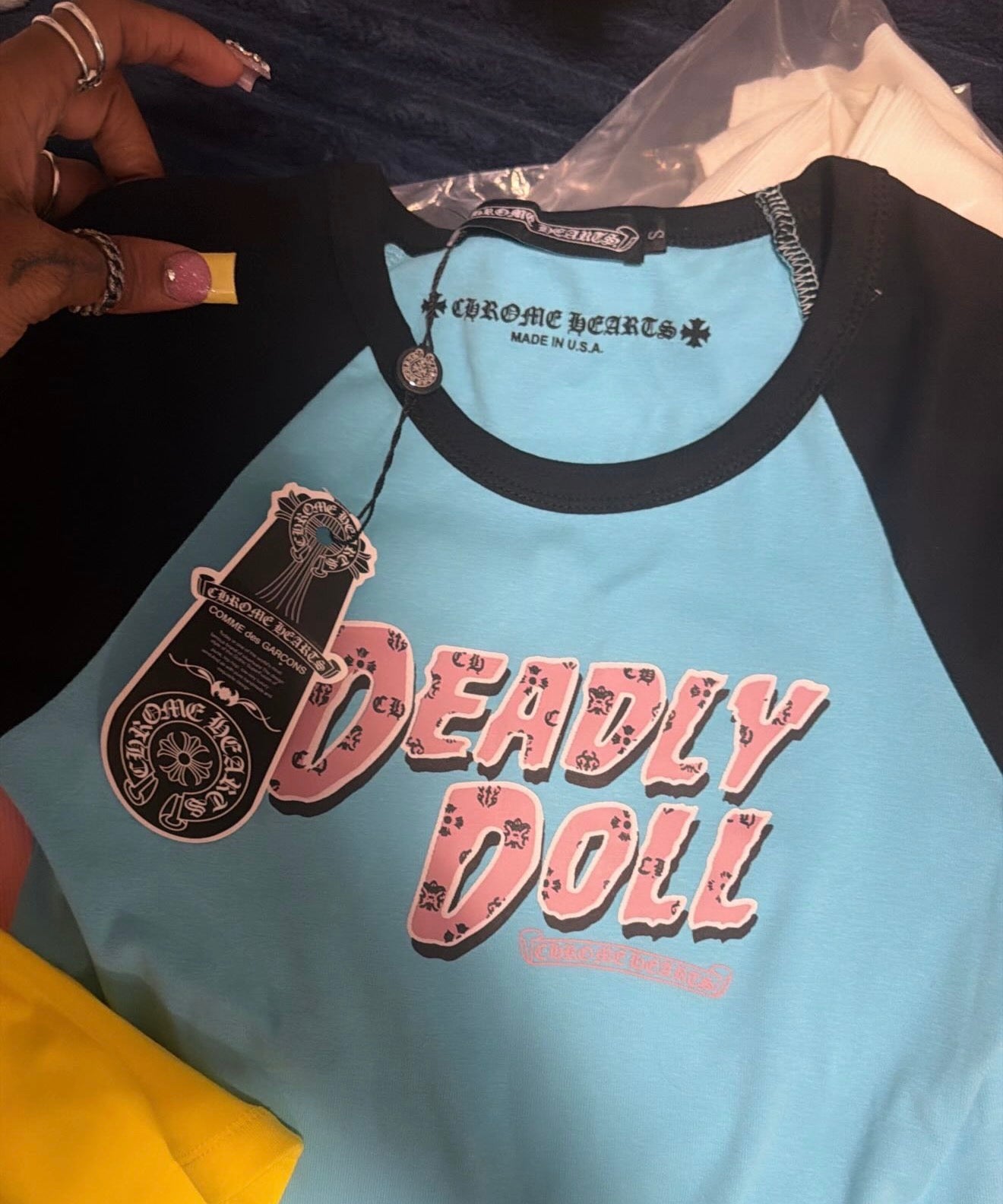 Chrome heart shirt