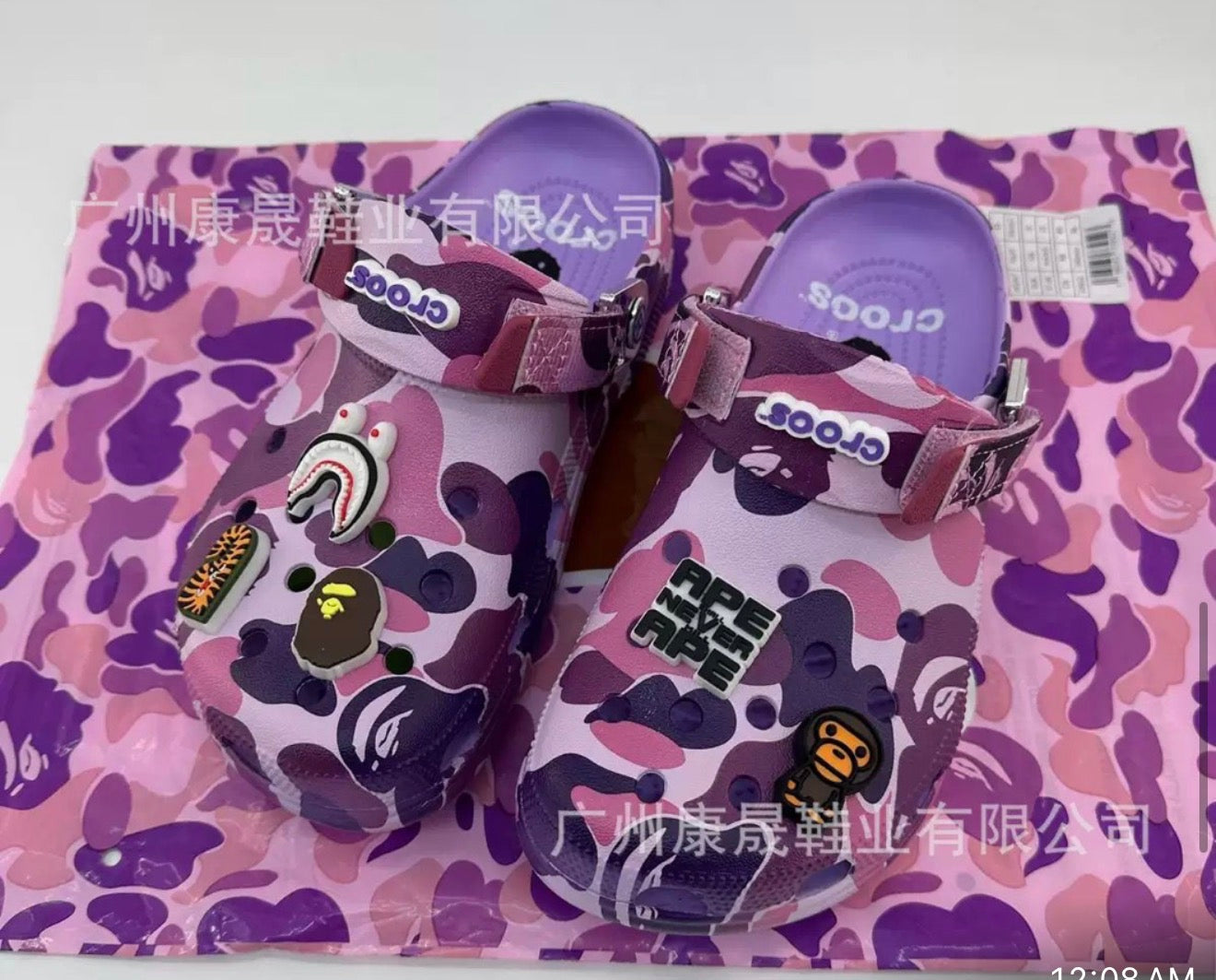 Bape crocs ( pre order