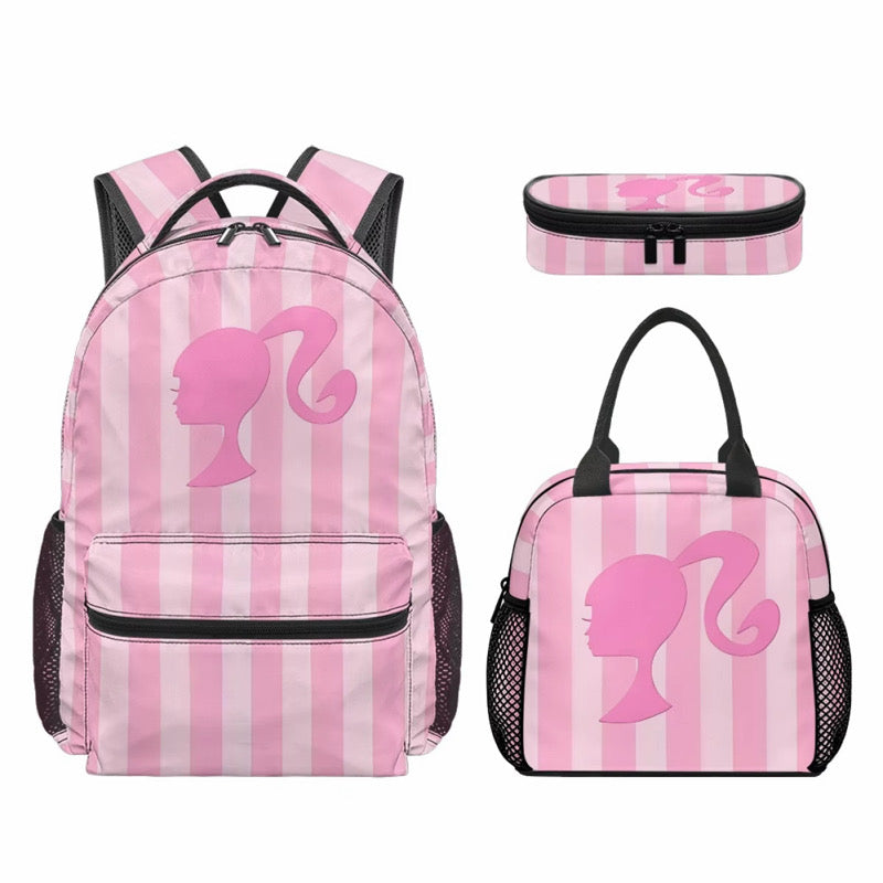3 piece custom bookbag set