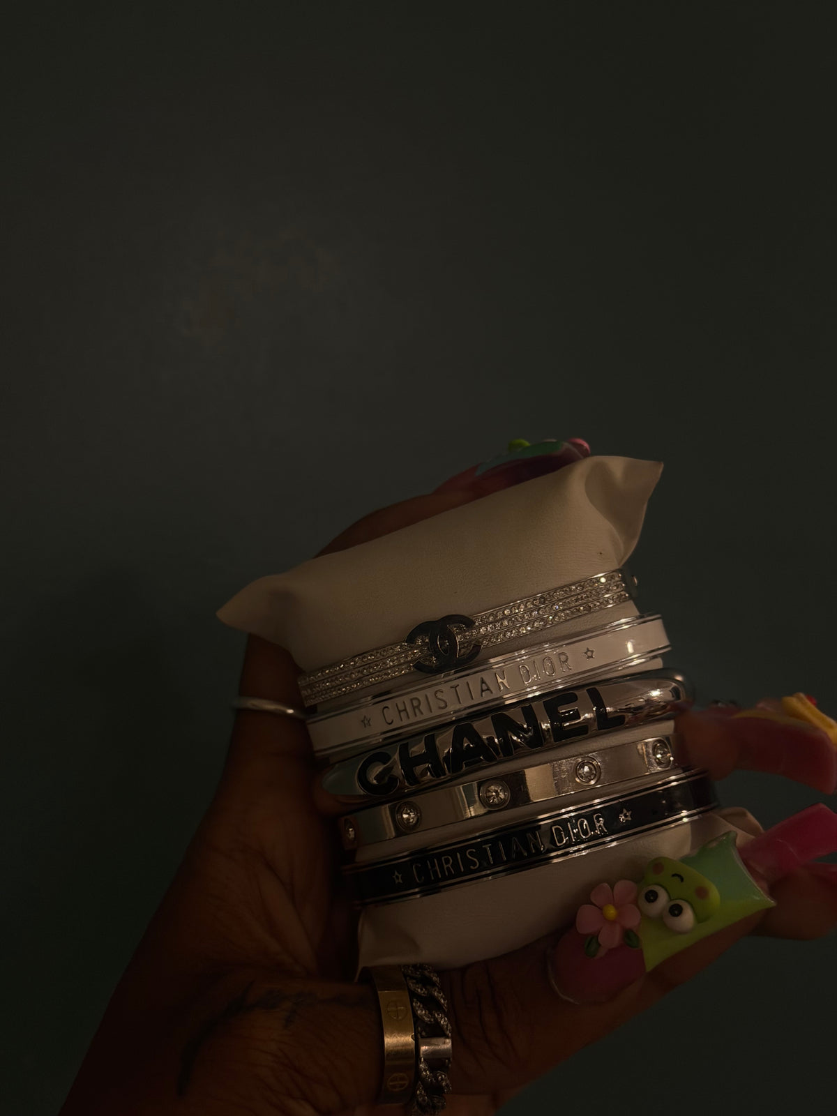Silver designer set