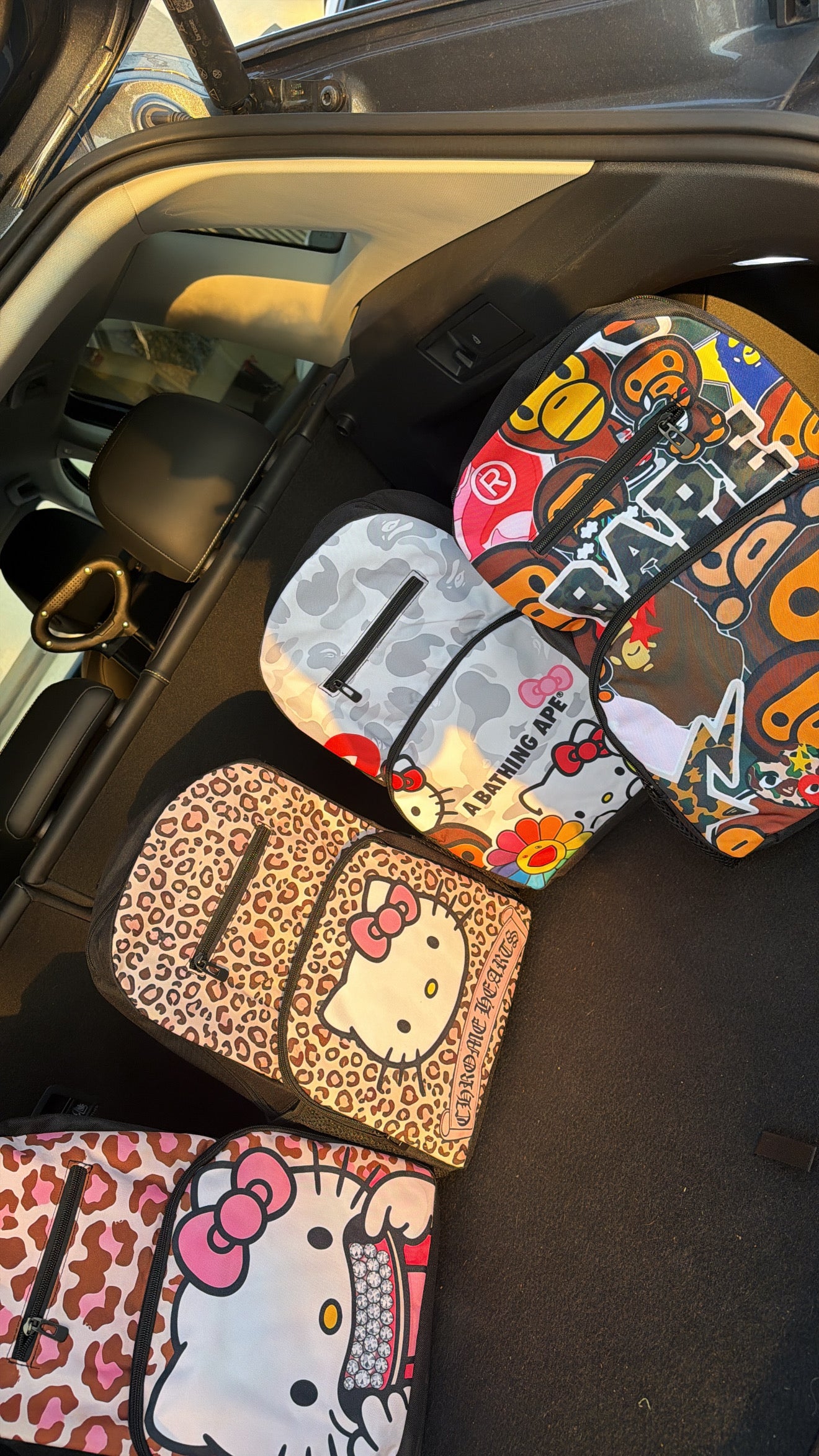 Custom book bags