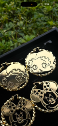 Betty boop custom hoops
