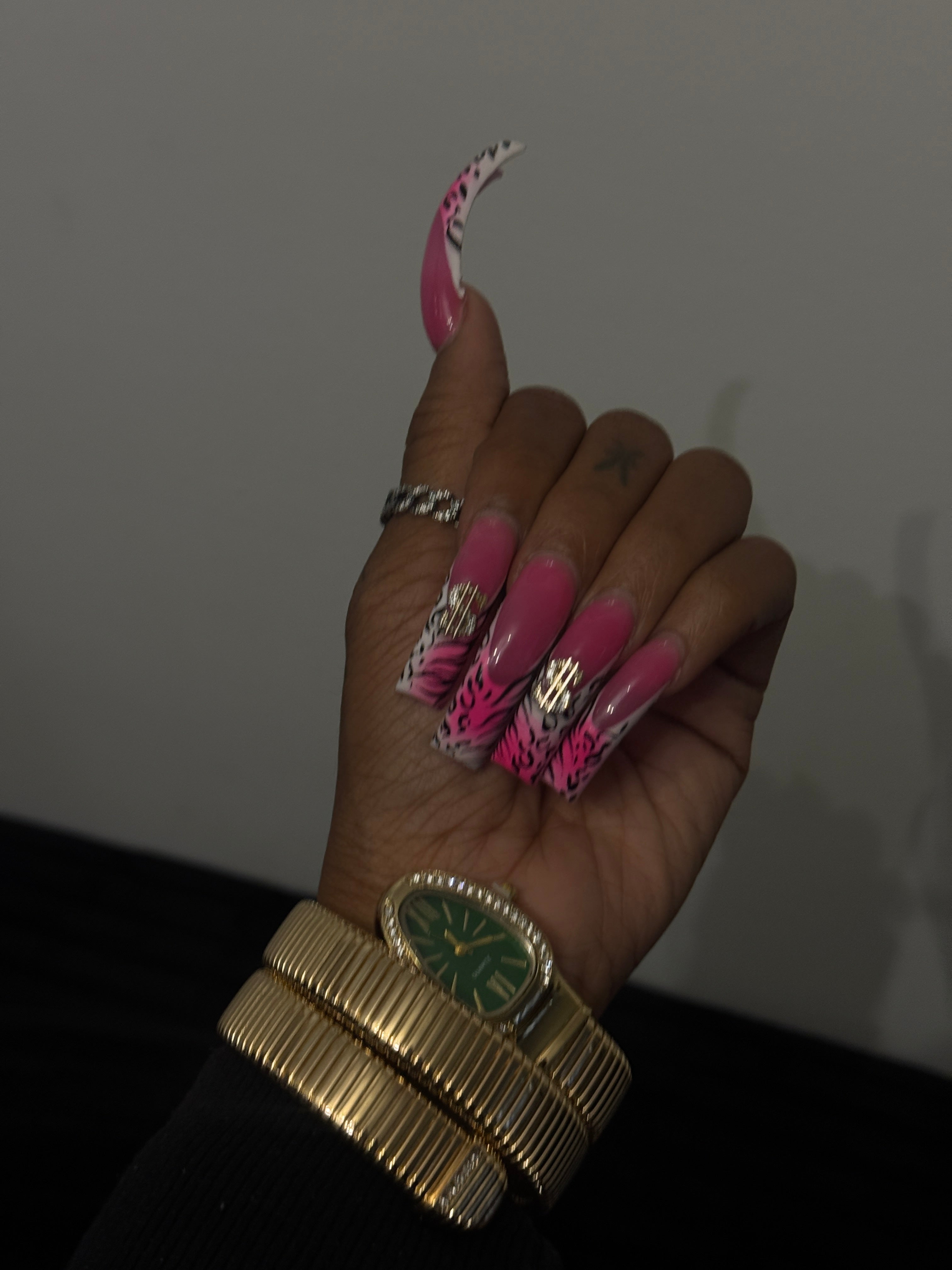Snakeskin watch