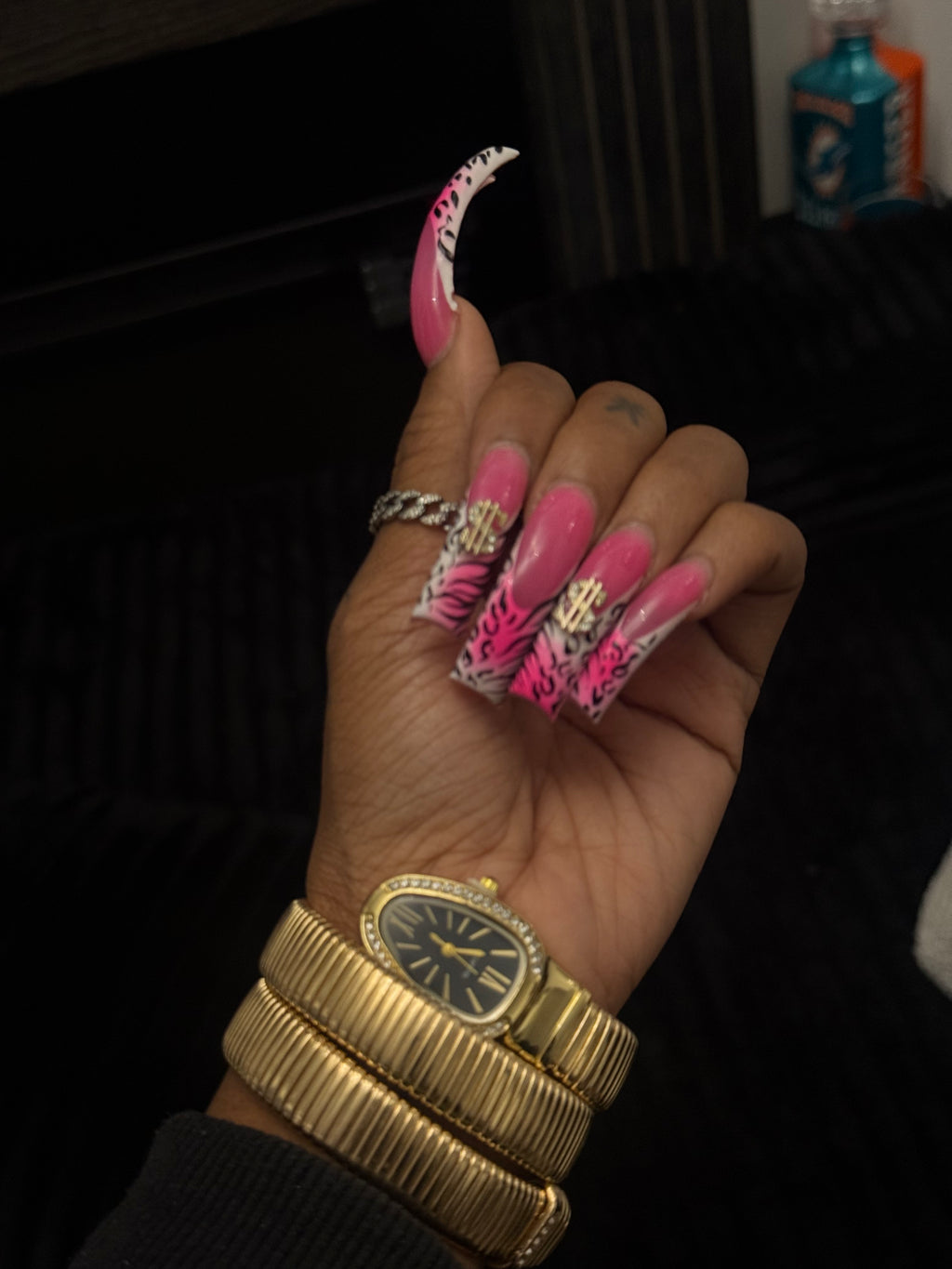 Snakeskin watch
