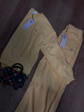 Yellow alo sweat set