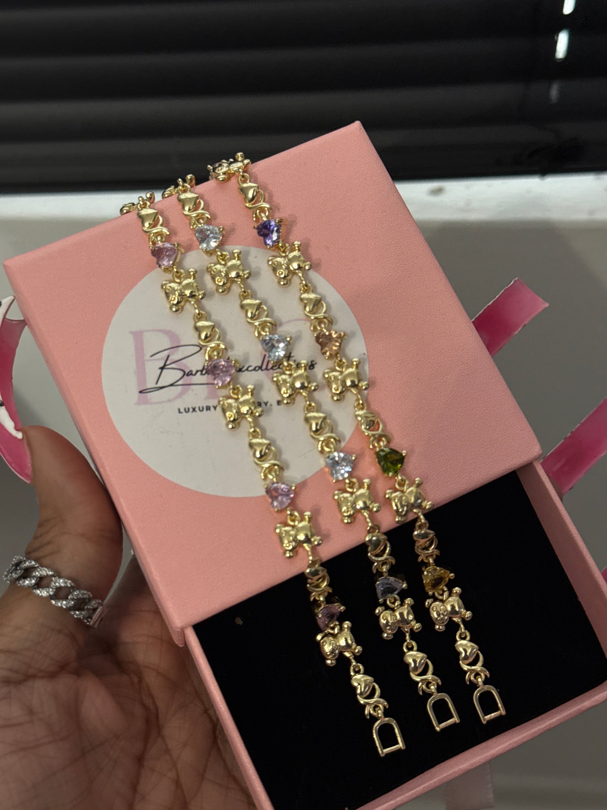 Teddy bear bracelets