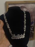 Xoxo custom name plate