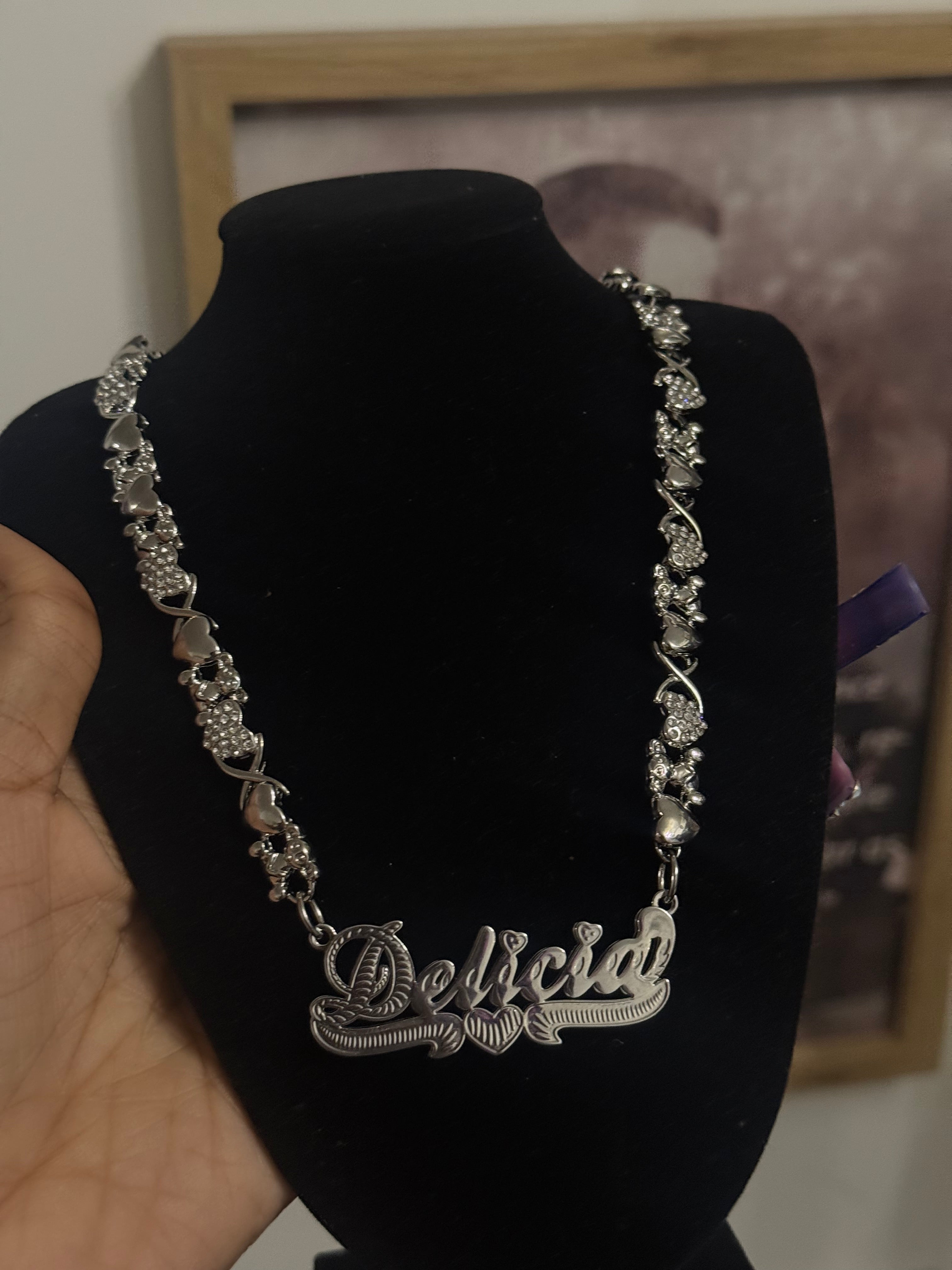 Xoxo custom name plate