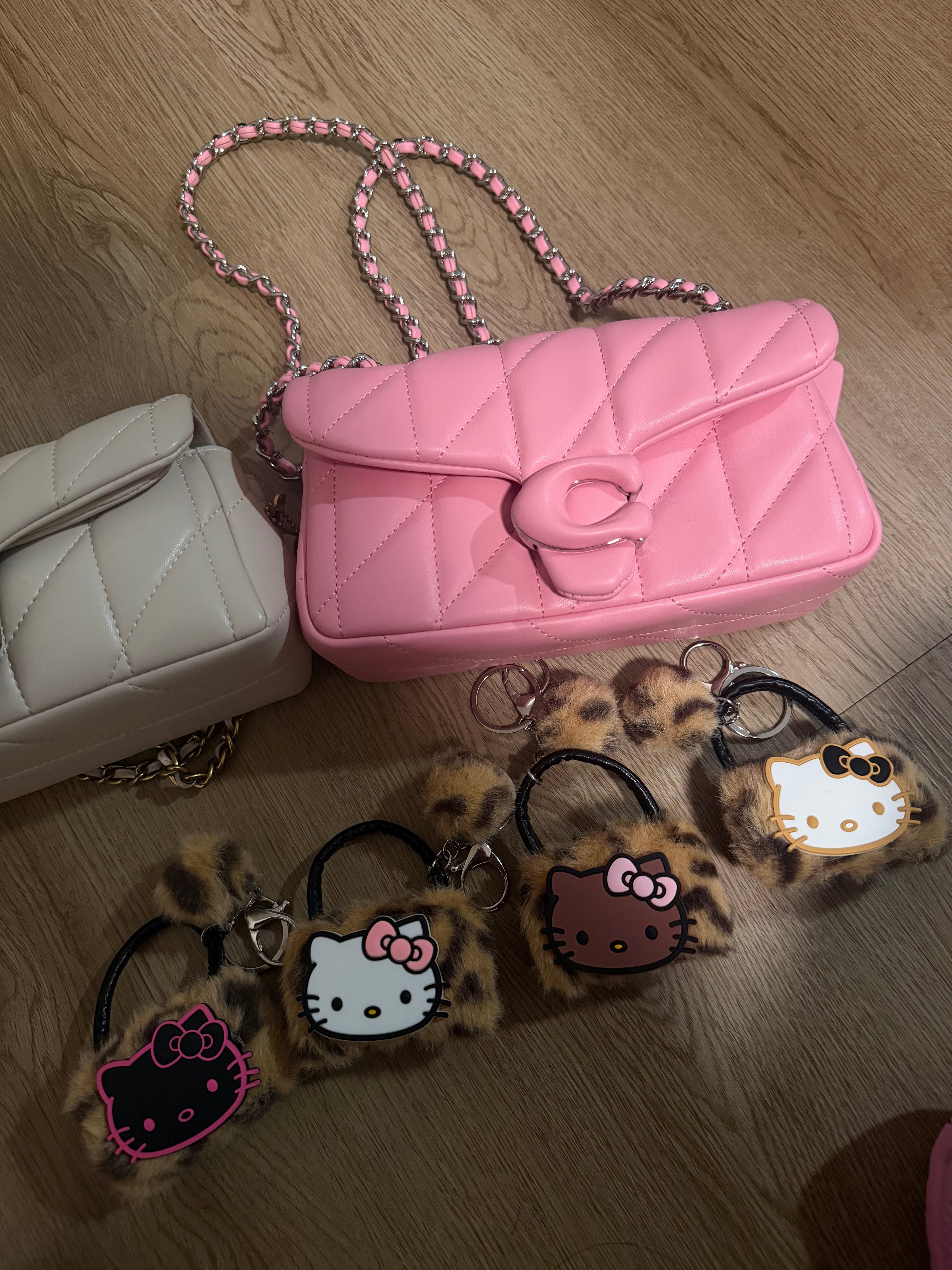 HK face bag charms