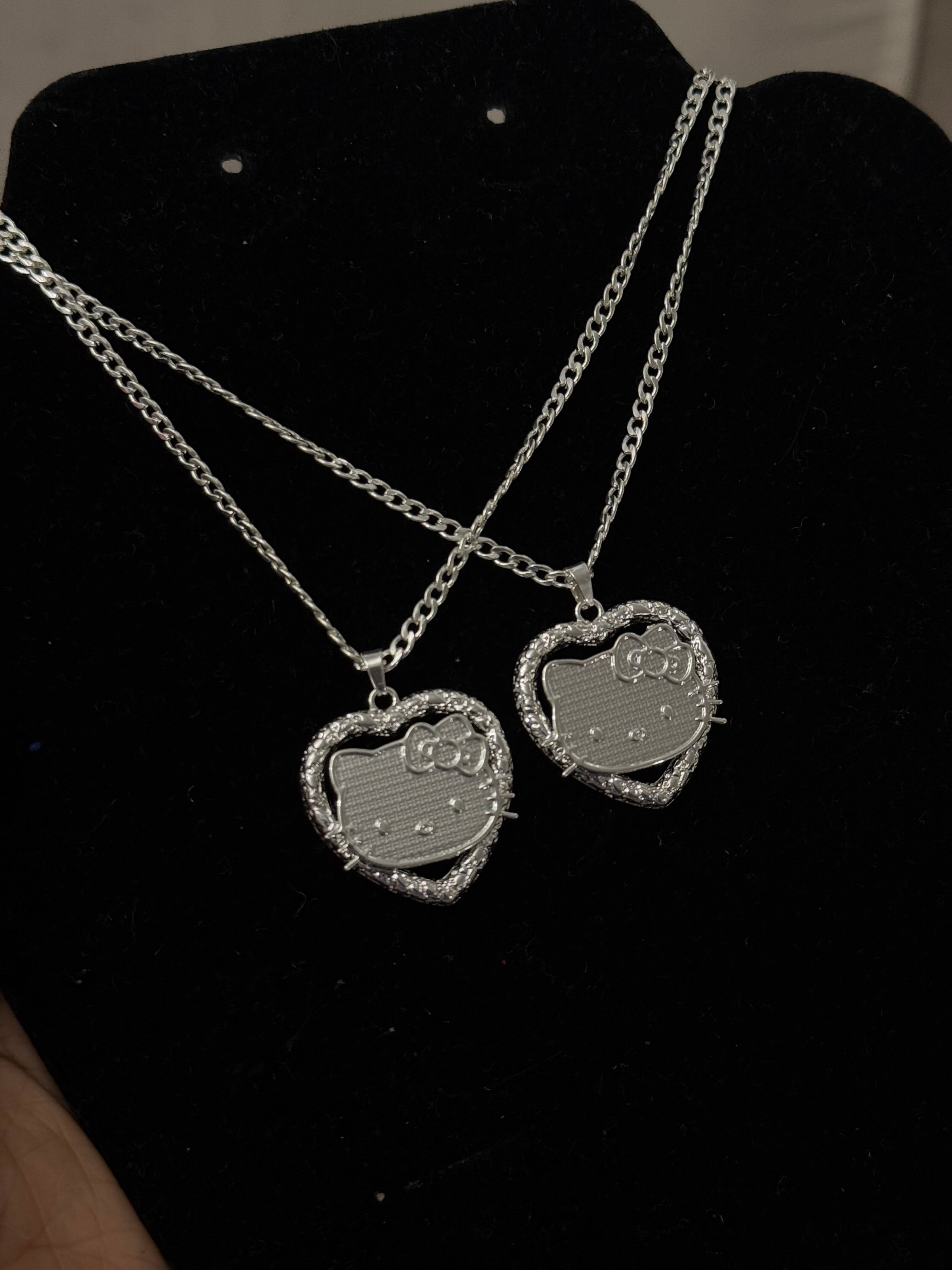HK silver necklace