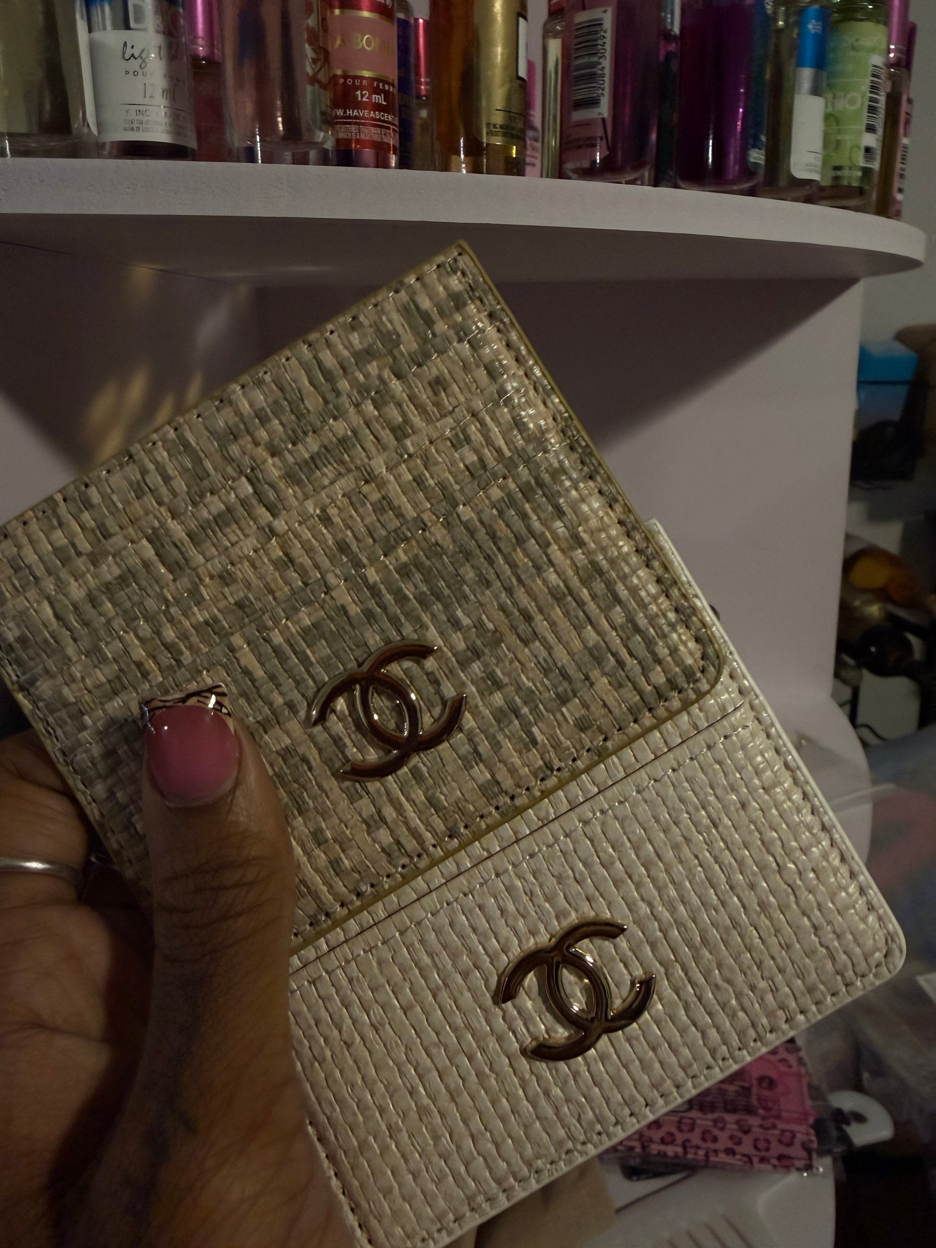 CC quilted cardholder