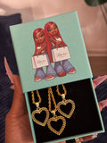 Heart Rolex necklace