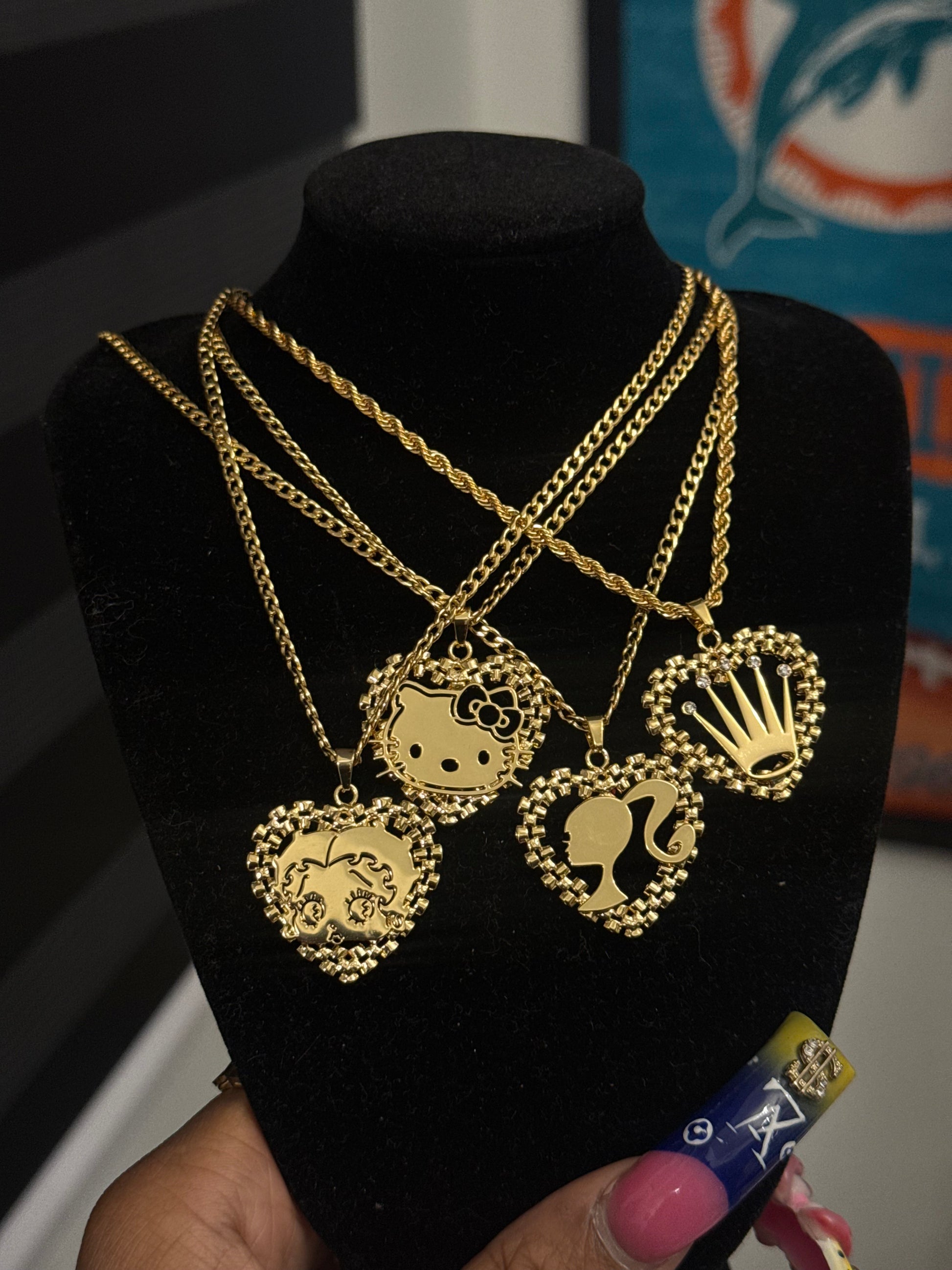 Character Rolex necklace