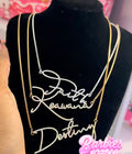 Diamond custom necklace