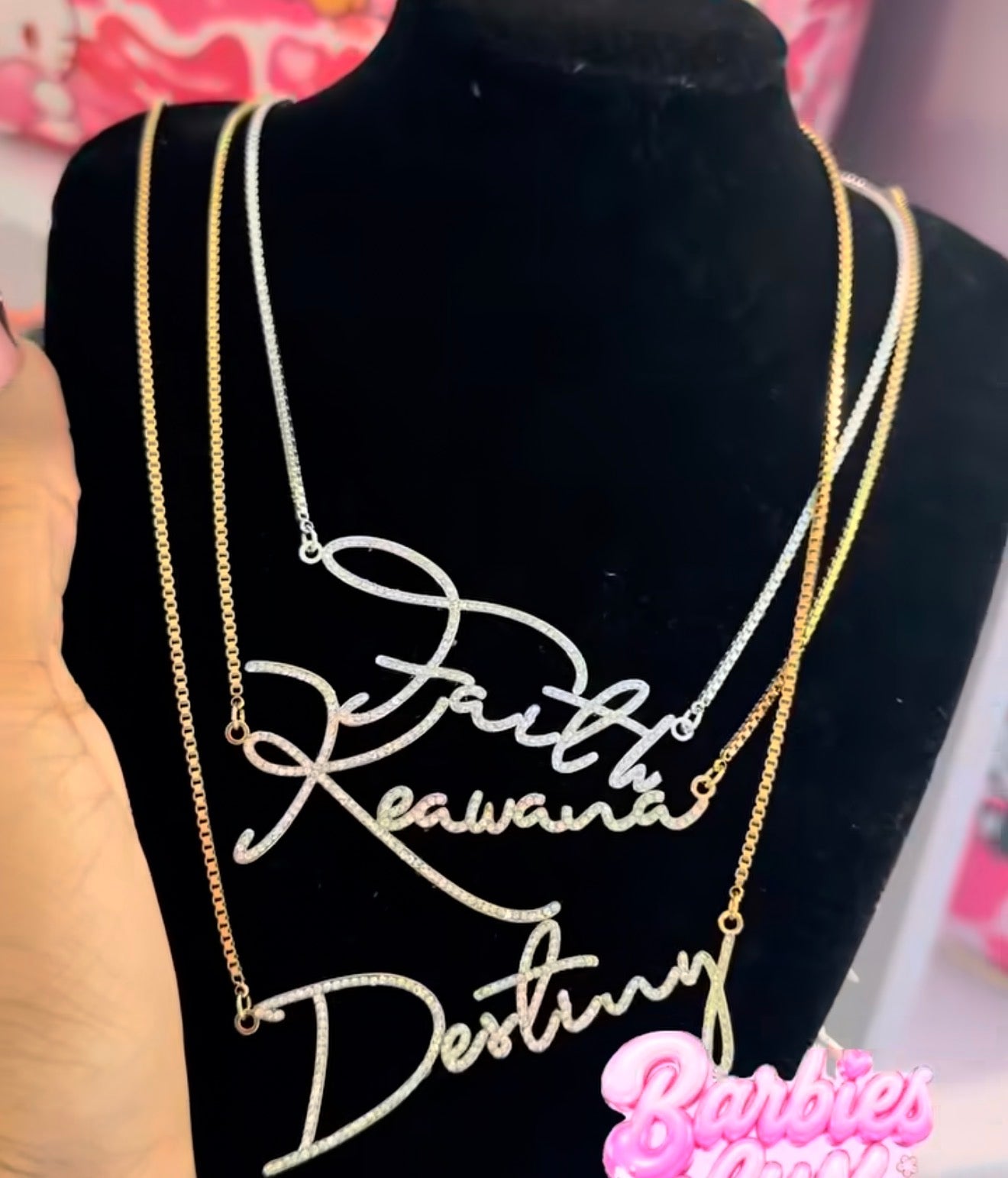 Diamond custom necklace