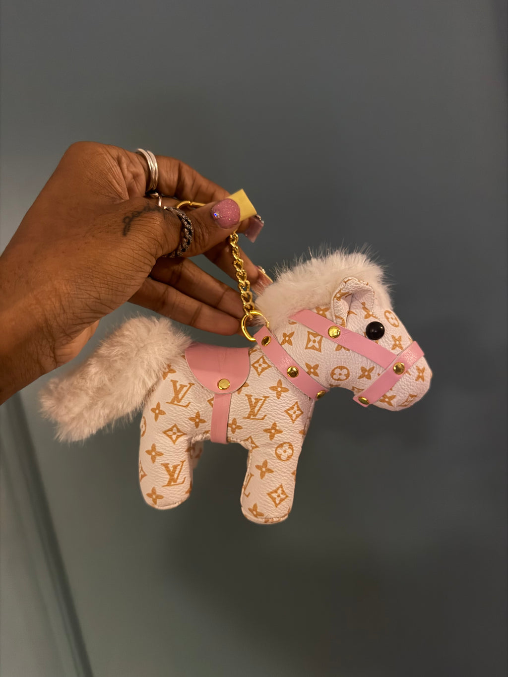 Lv bag charm