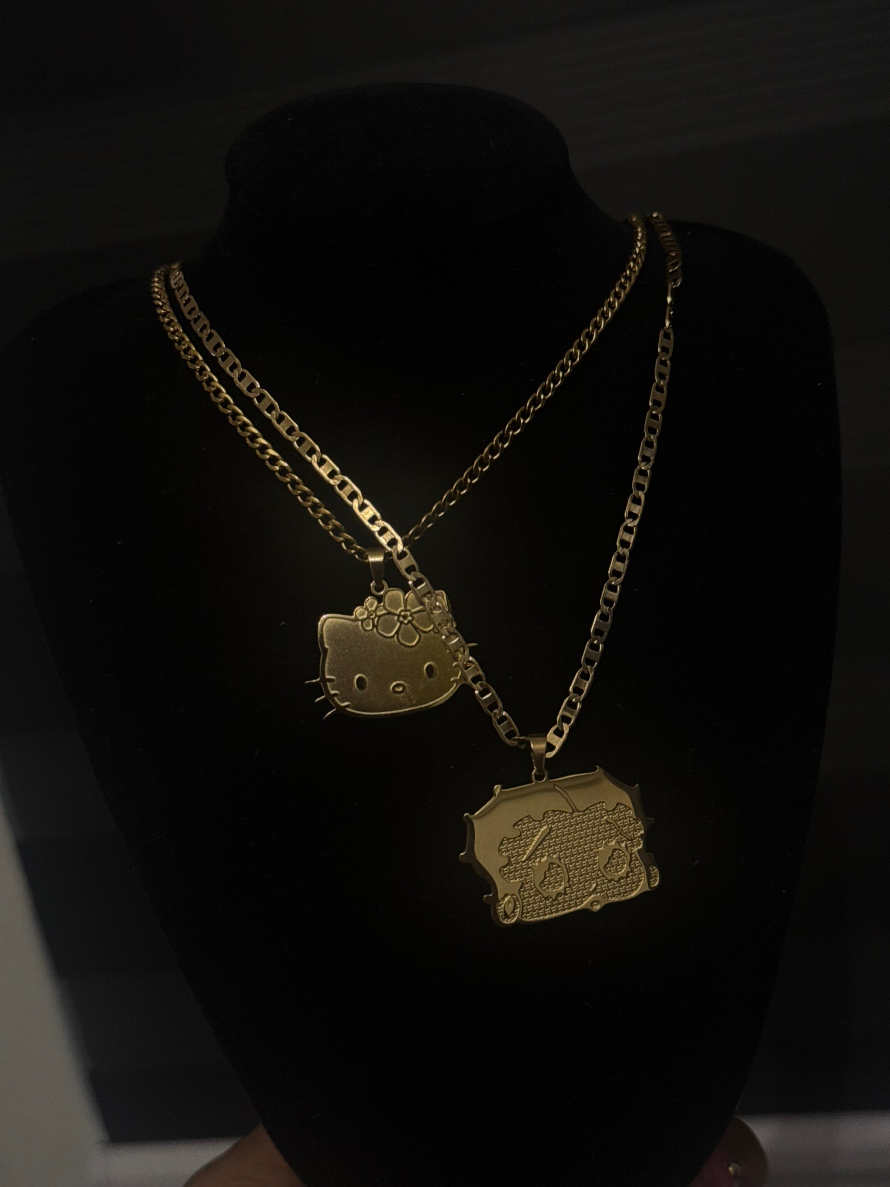 Character necklace ( on hand )