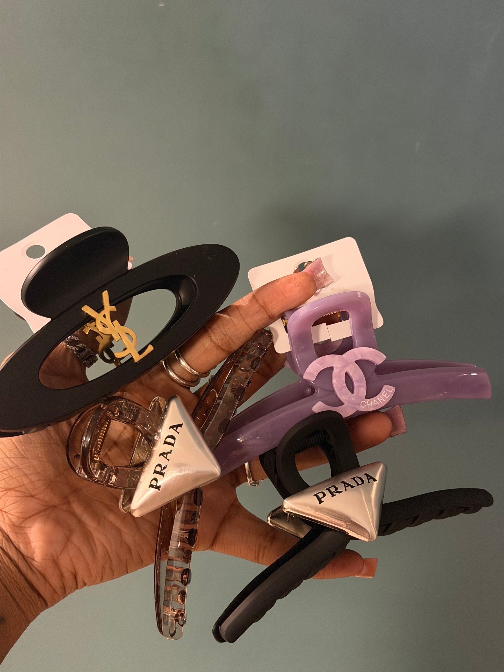 Designer hair clips