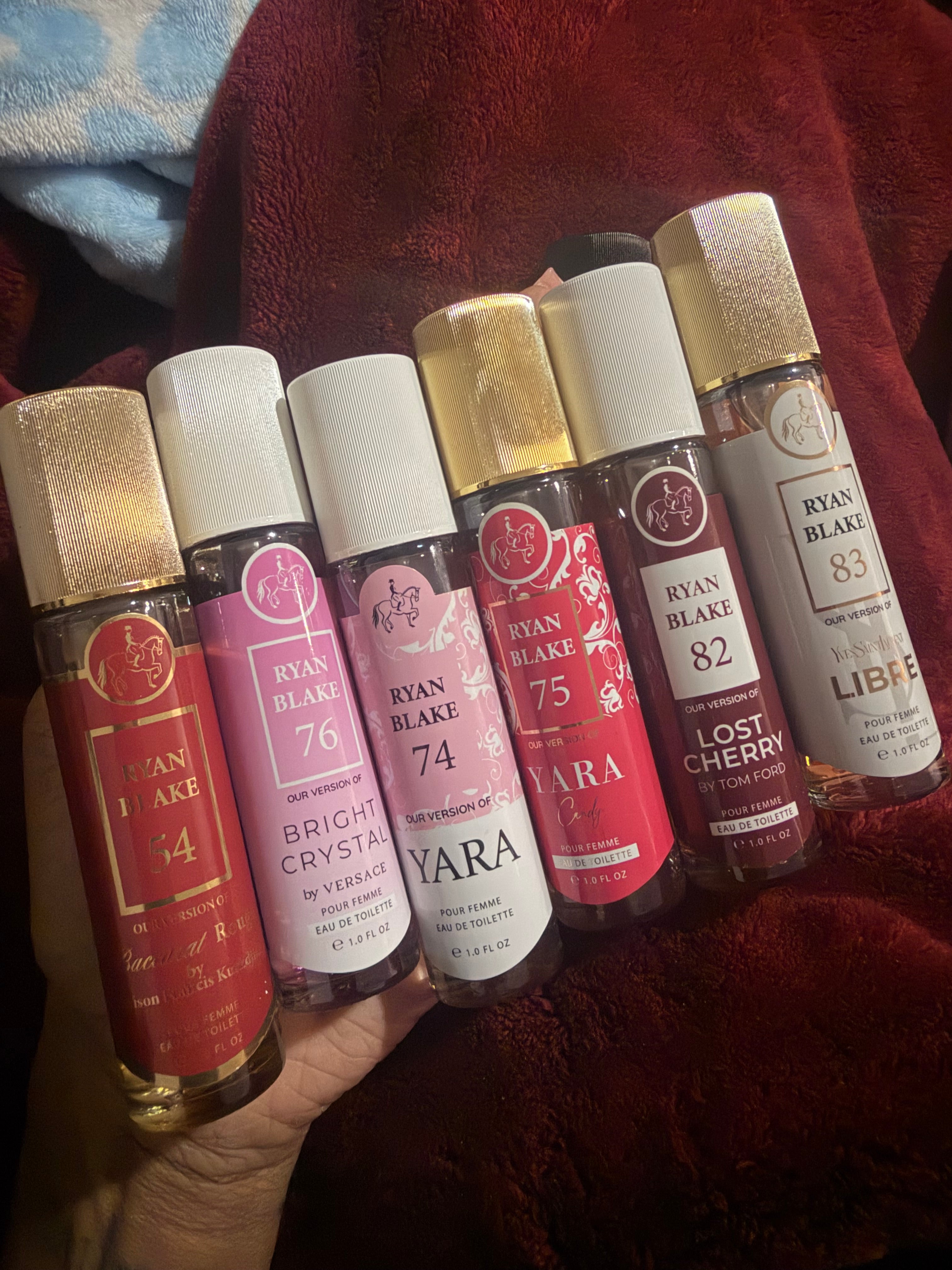 Designer spray perfume
