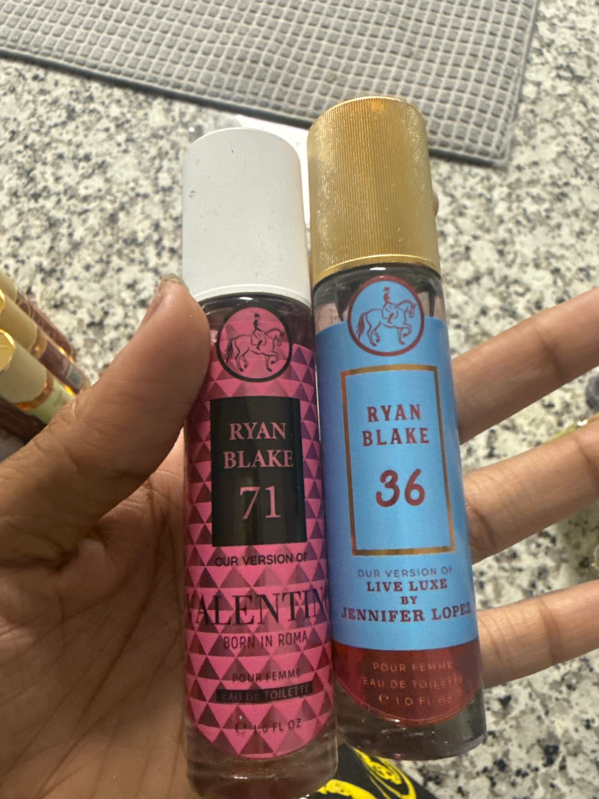 Designer spray perfume