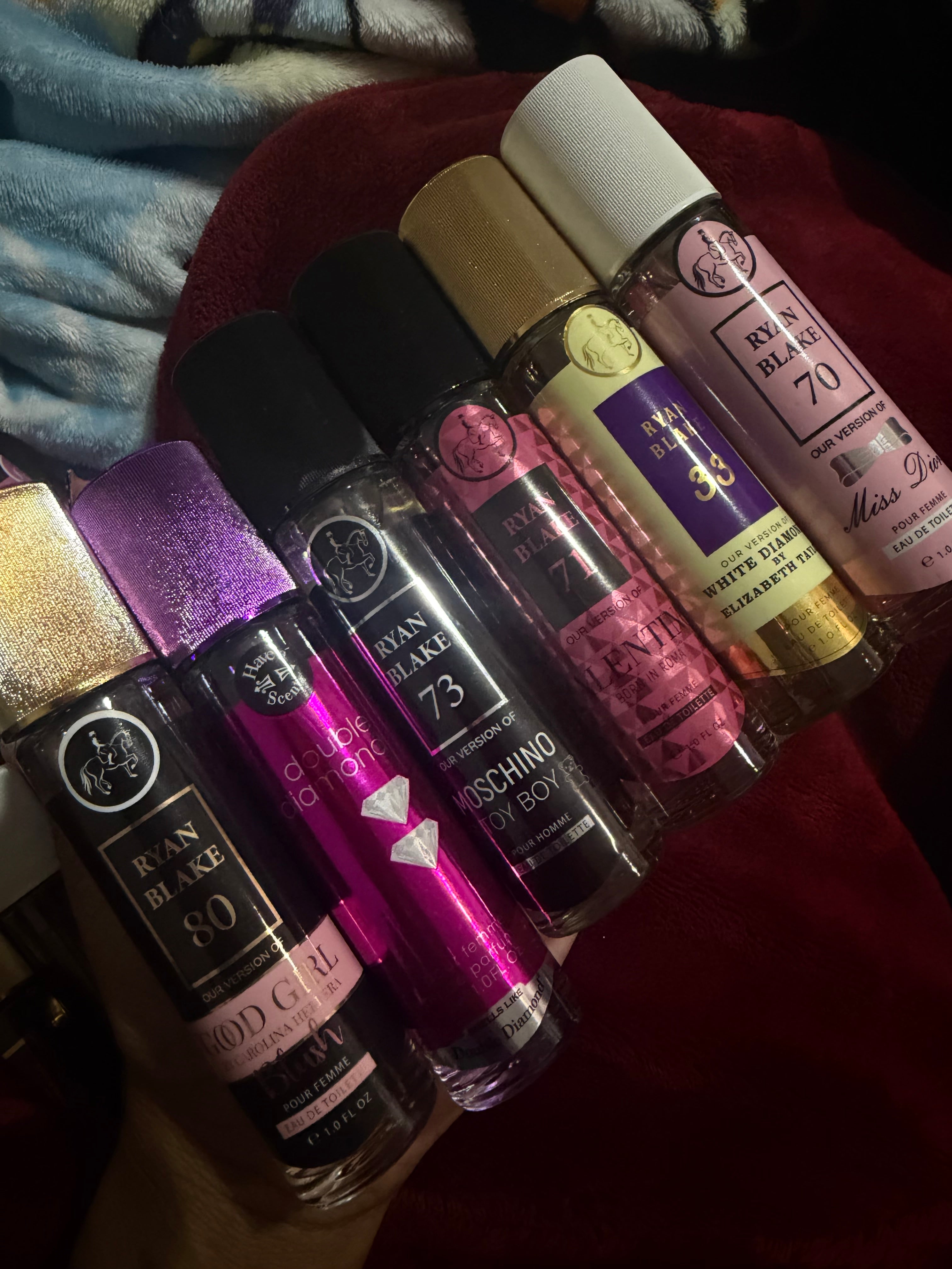 Designer spray perfume