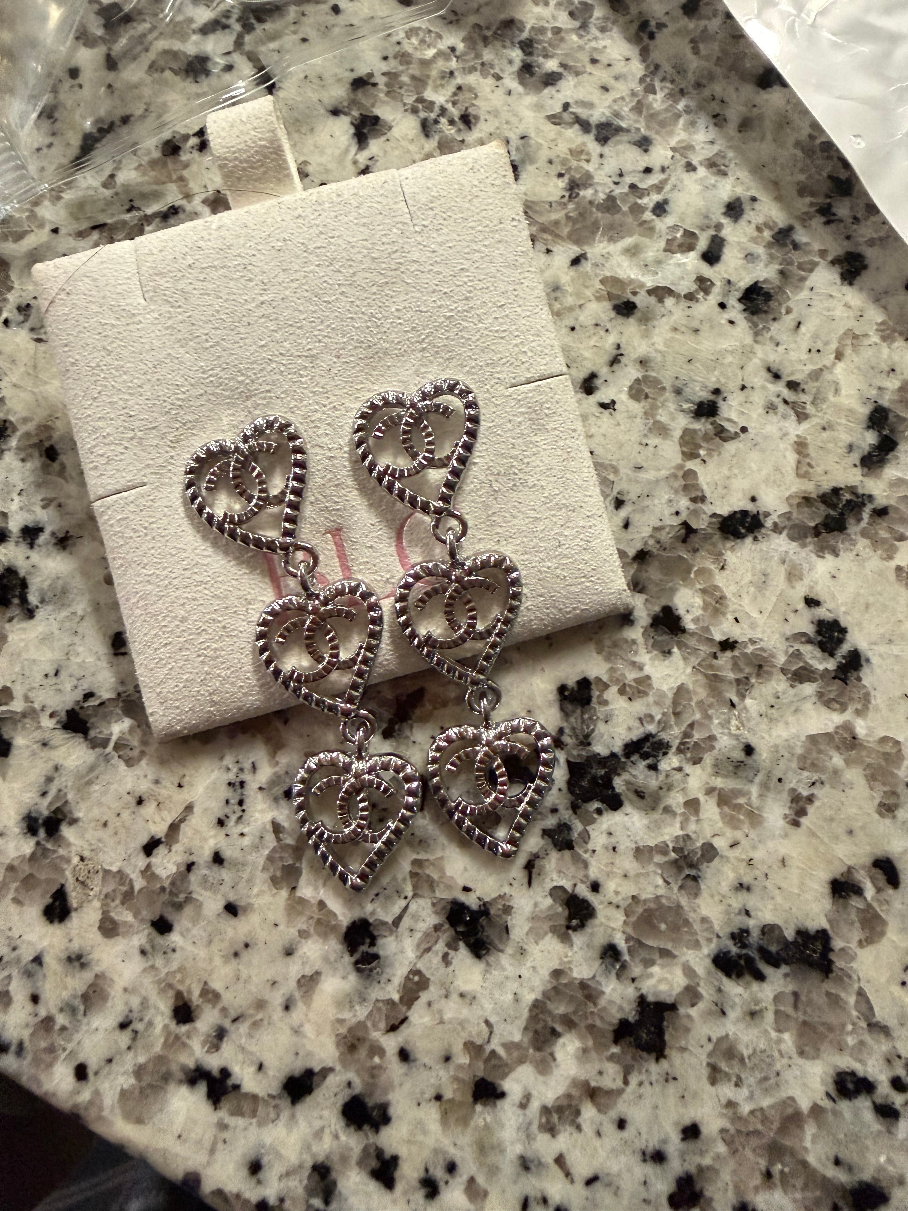 Silver cc dangle