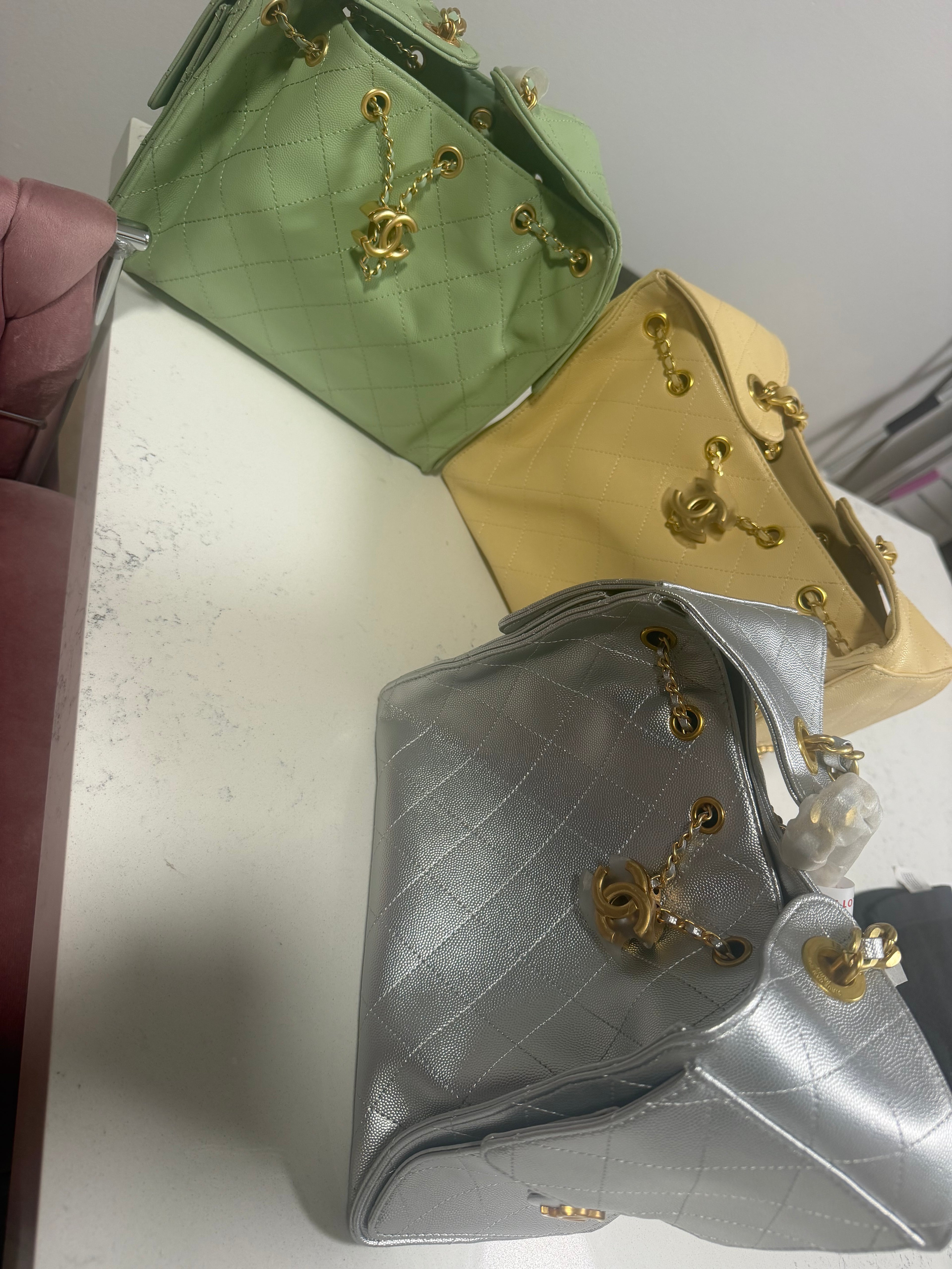Cc quilted bag