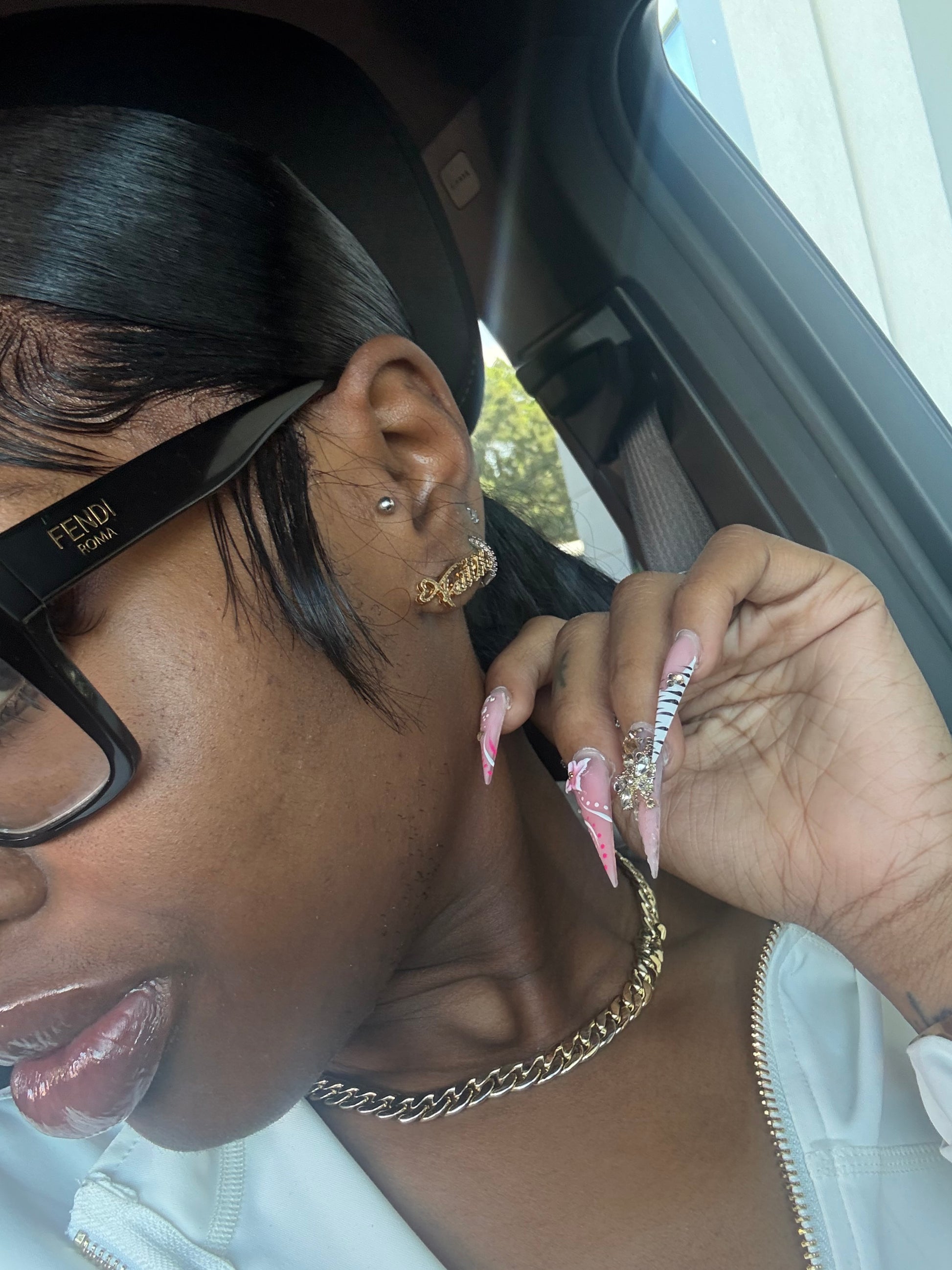 Custom small stud earring