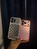Dior polka dot case