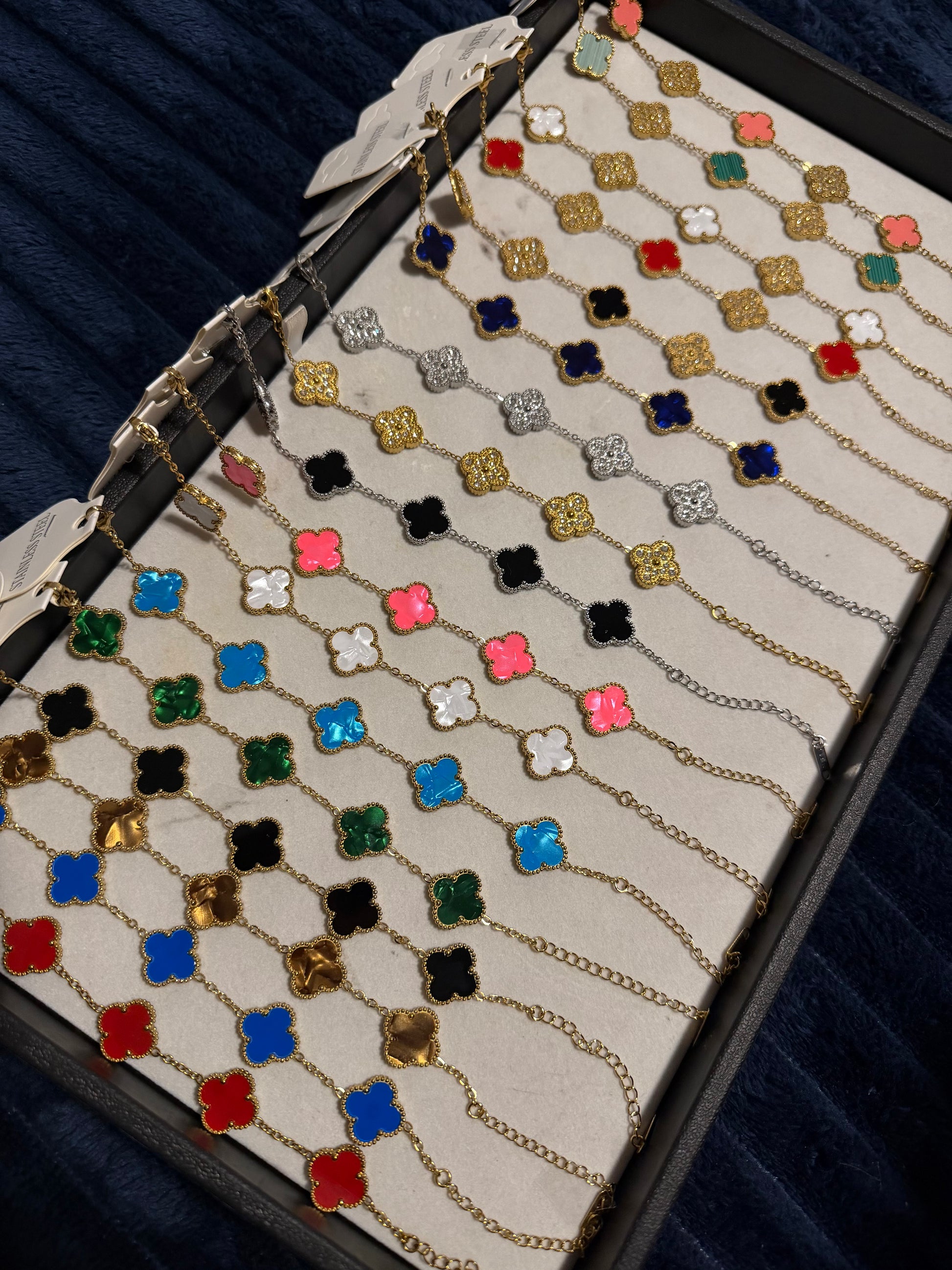 Clover leaf bracelets