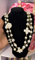 Flower cc necklace
