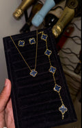 Navy blue clover  deluxe set