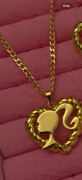 Barbie custom necklace