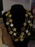 Deluxe clover leaf necklace