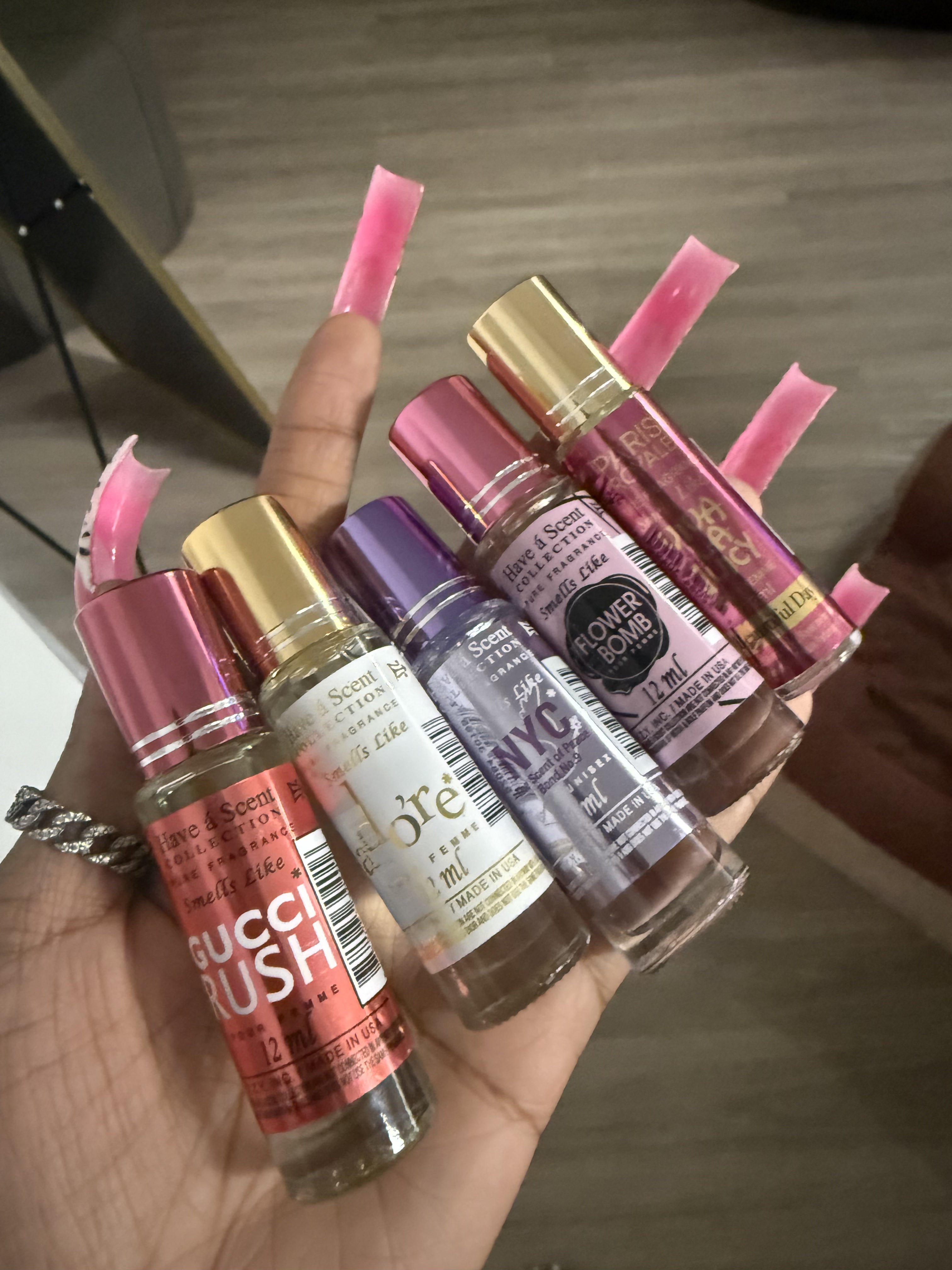Roll ons perfume