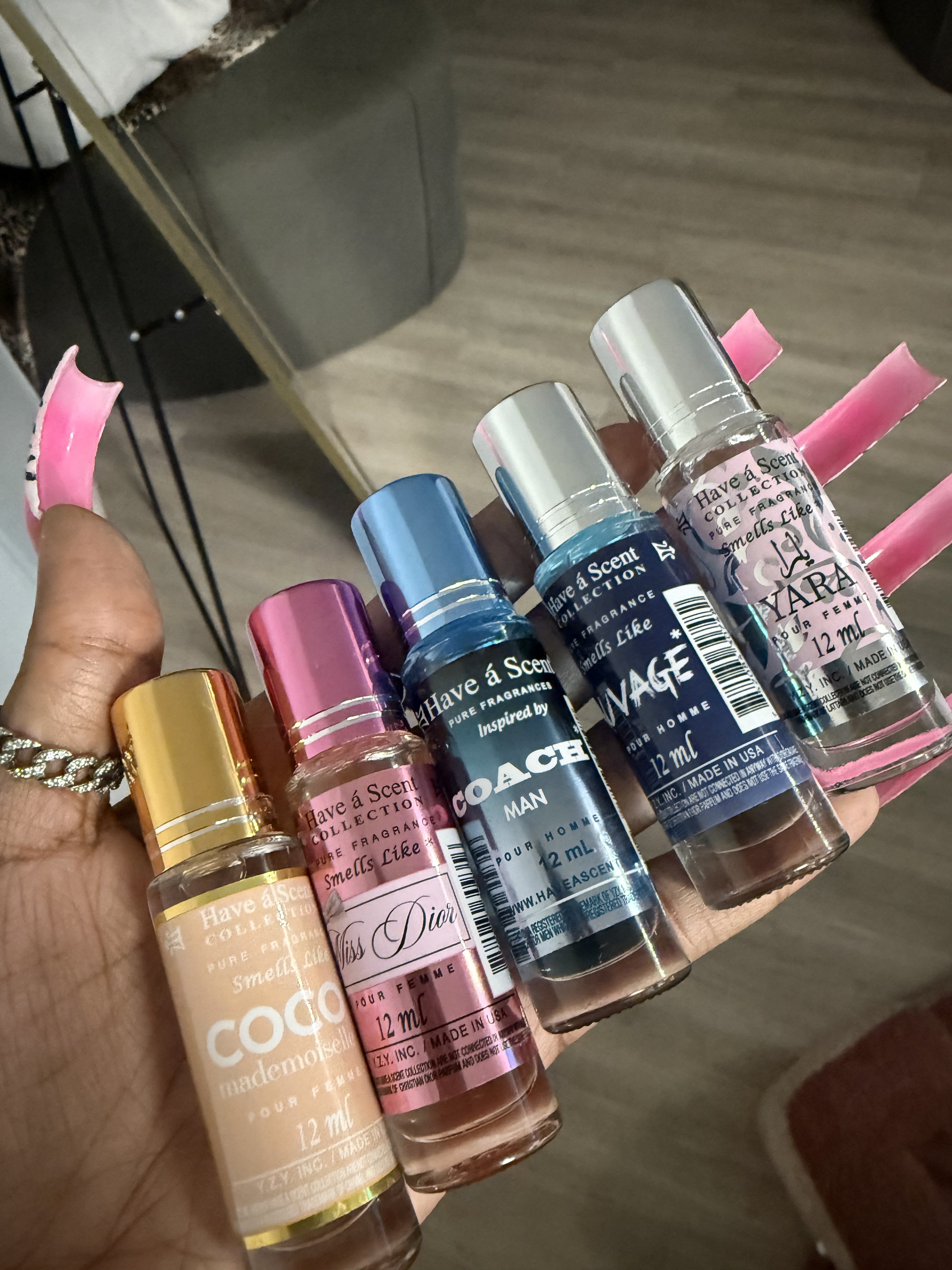 Roll ons perfume