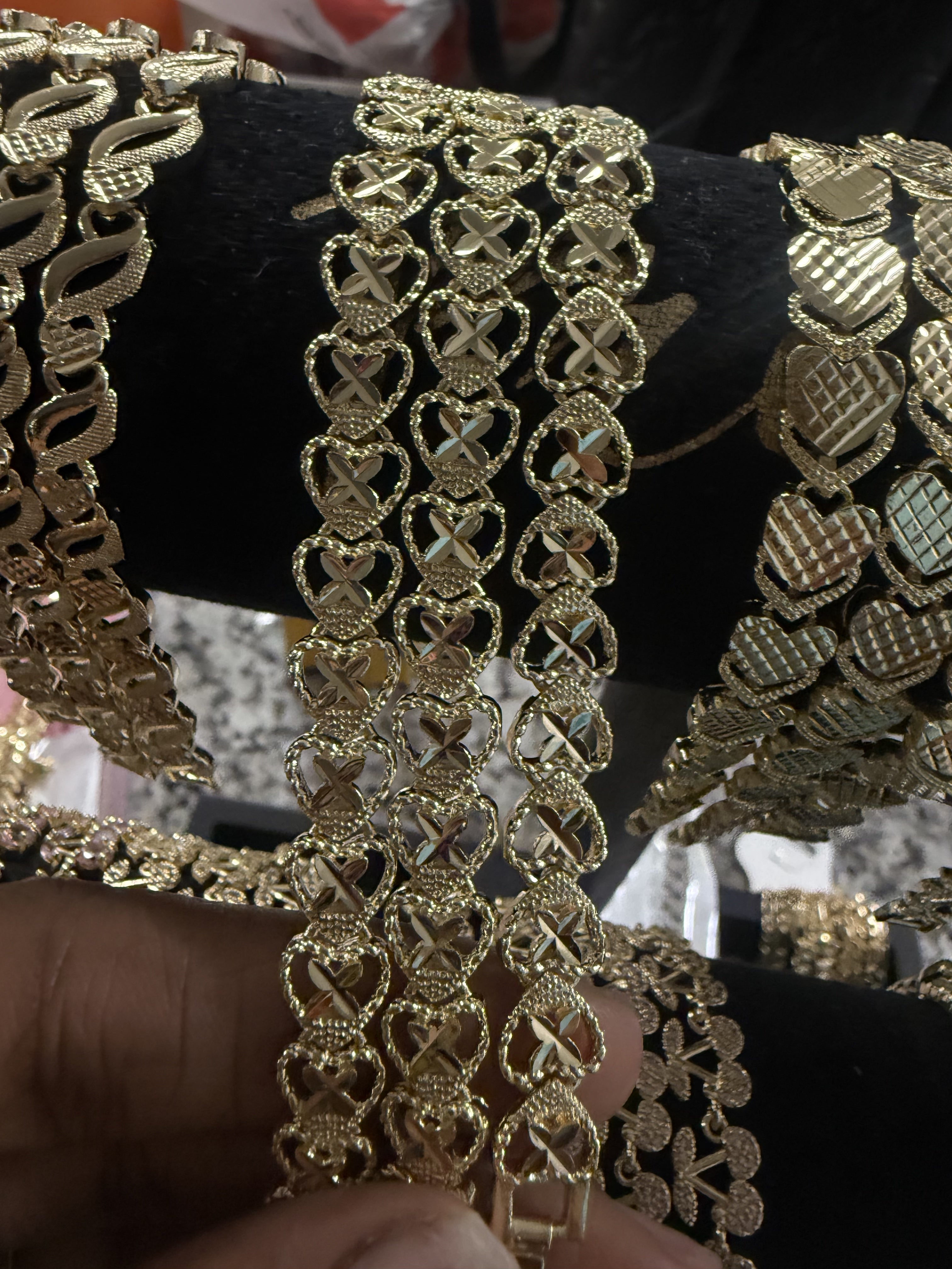 14k plated gold deluxe bracelet
