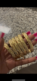 Thick bangles