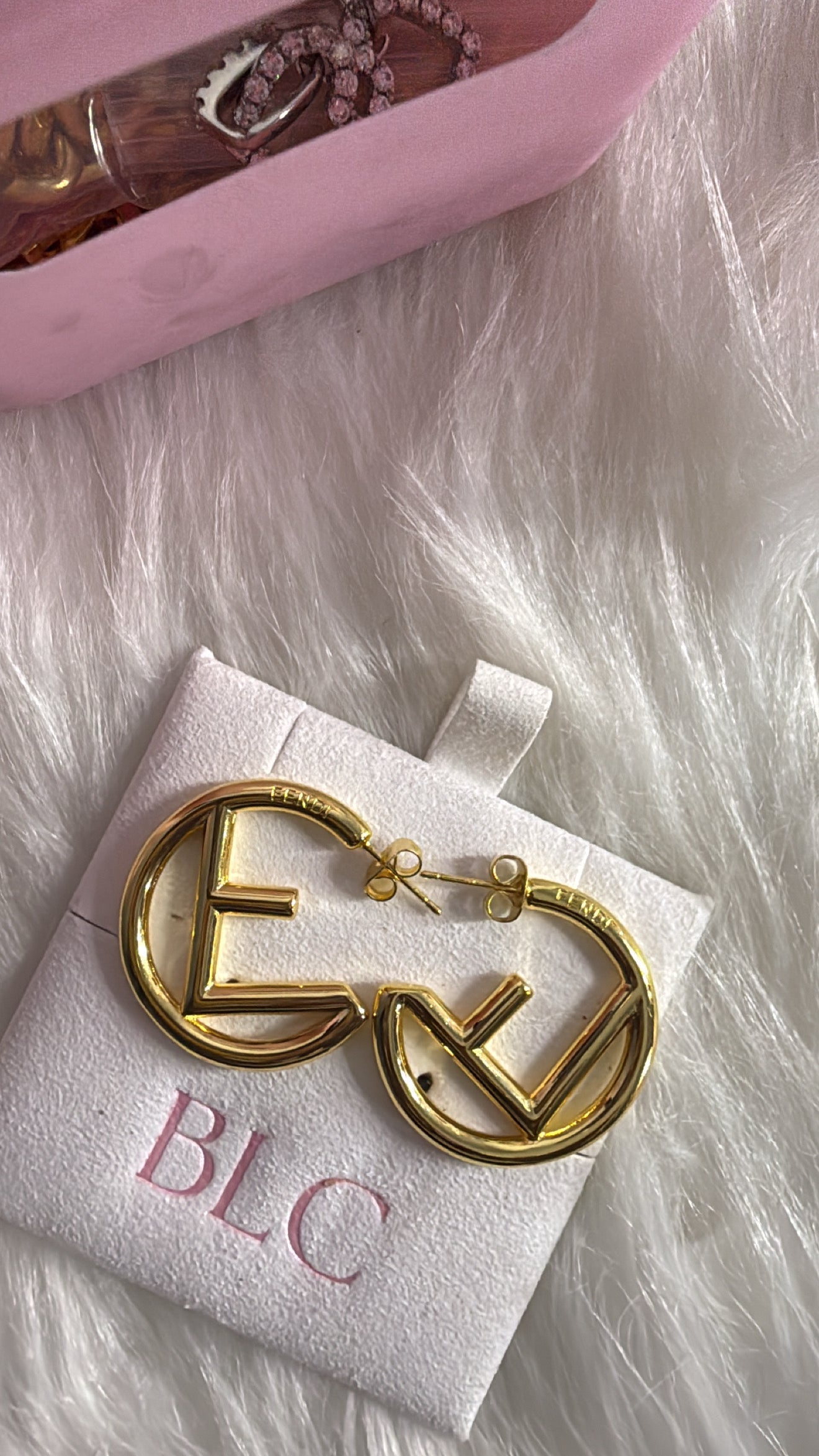 Fendi hoops