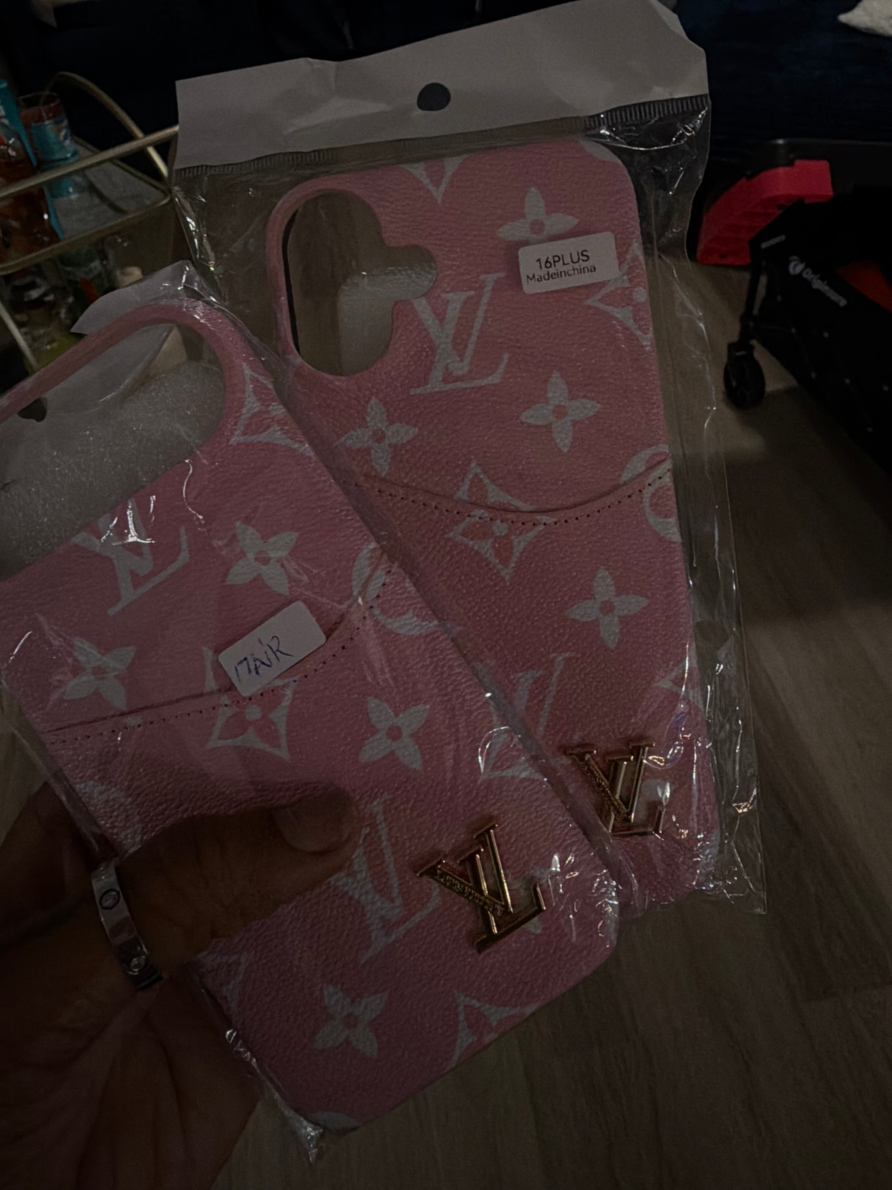 Pink LV case