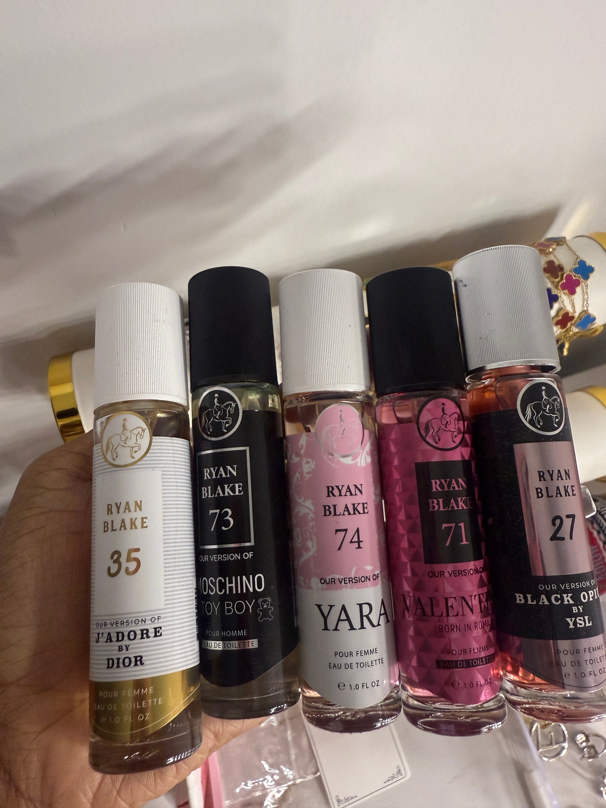 Designer spray perfume